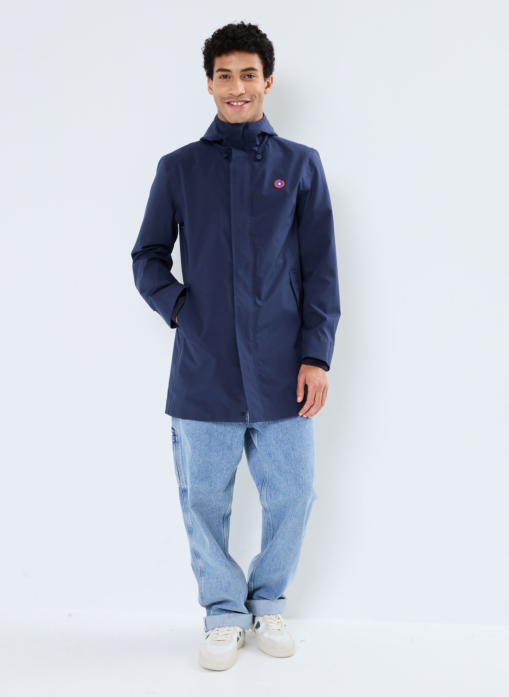 Parkas Beaubourg herren blau FLOTTE Parkas Beaubourg herren blau Indigo