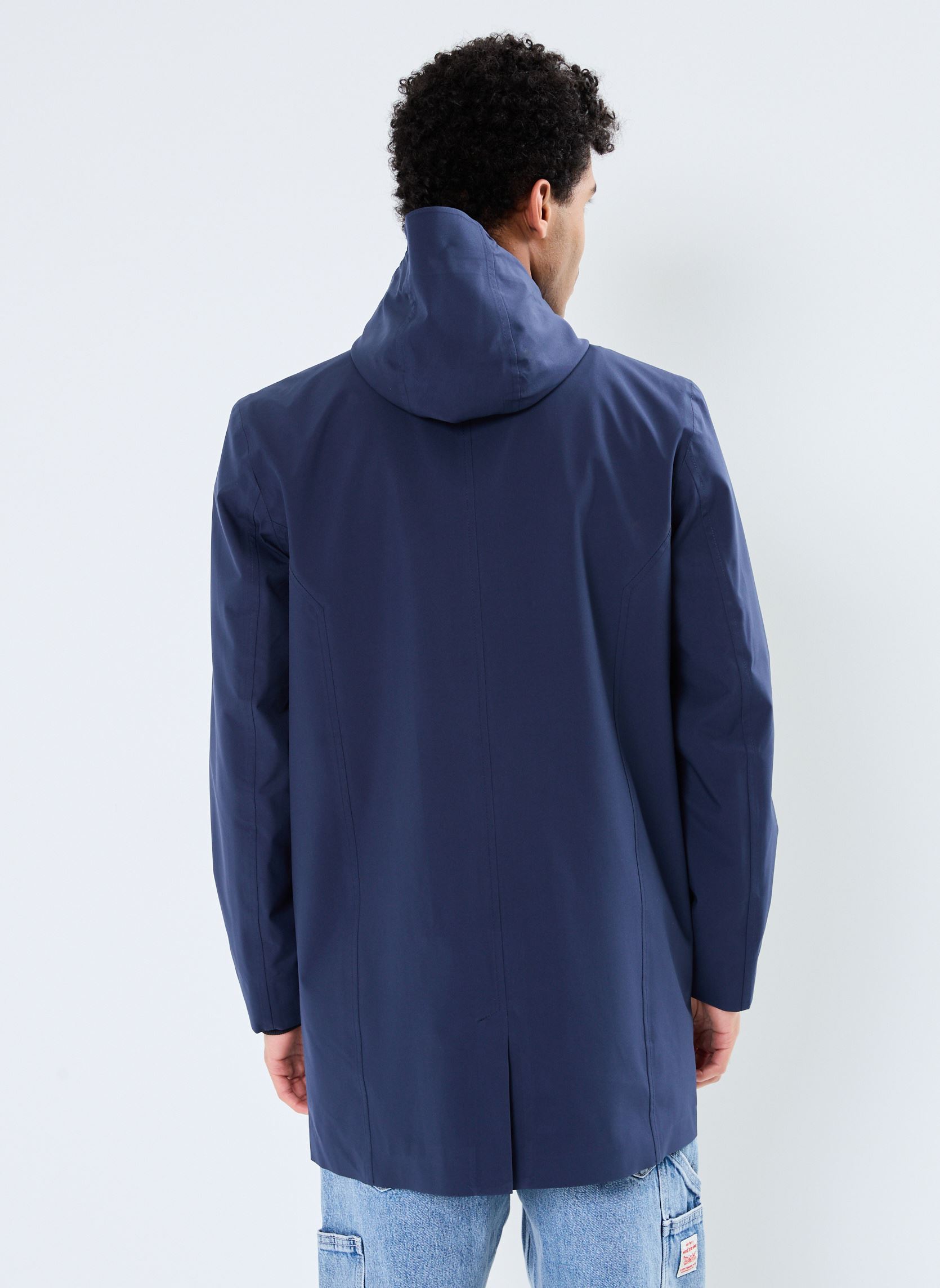Parkas Beaubourg herren blau FLOTTE Parkas Beaubourg herren blau Indigo