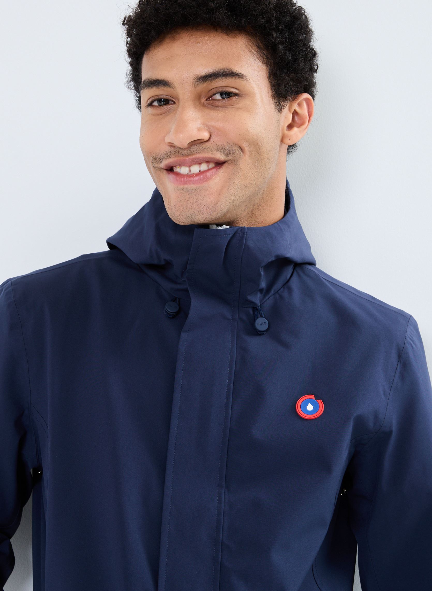 Parkas Beaubourg herren blau FLOTTE Parkas Beaubourg herren blau Indigo