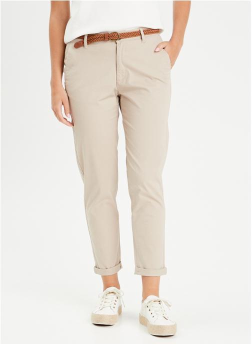 Cache Cache Pantalons droit CHINO-SICO femme beige