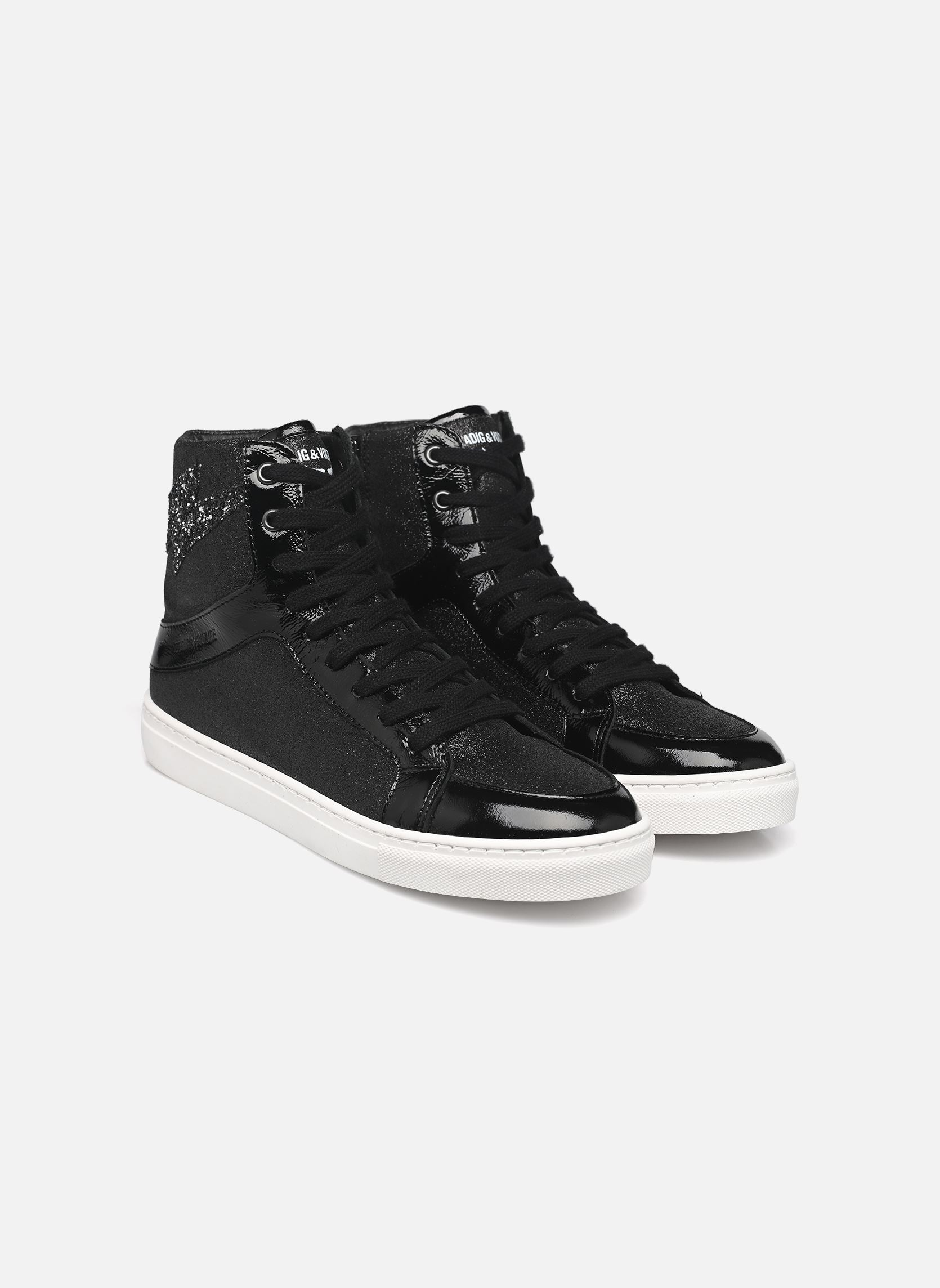 Sneakers X60248 bambina nero Zadig & Voltaire Sneakers X60248 bambina nero Black