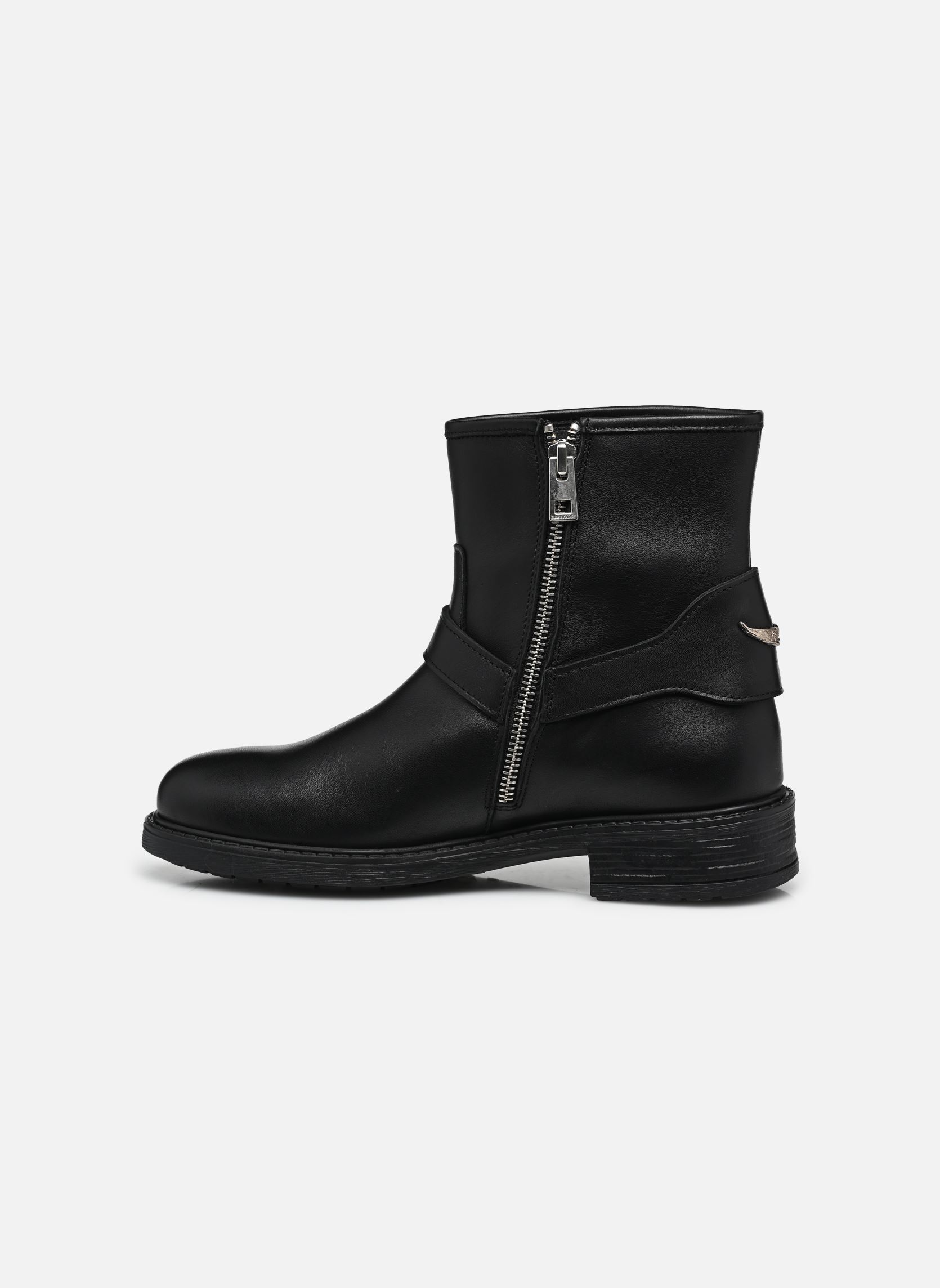 Enkellaarsjes X60249 meisjes zwart Zadig & Voltaire Enkellaarsjes X60249 meisjes zwart Black