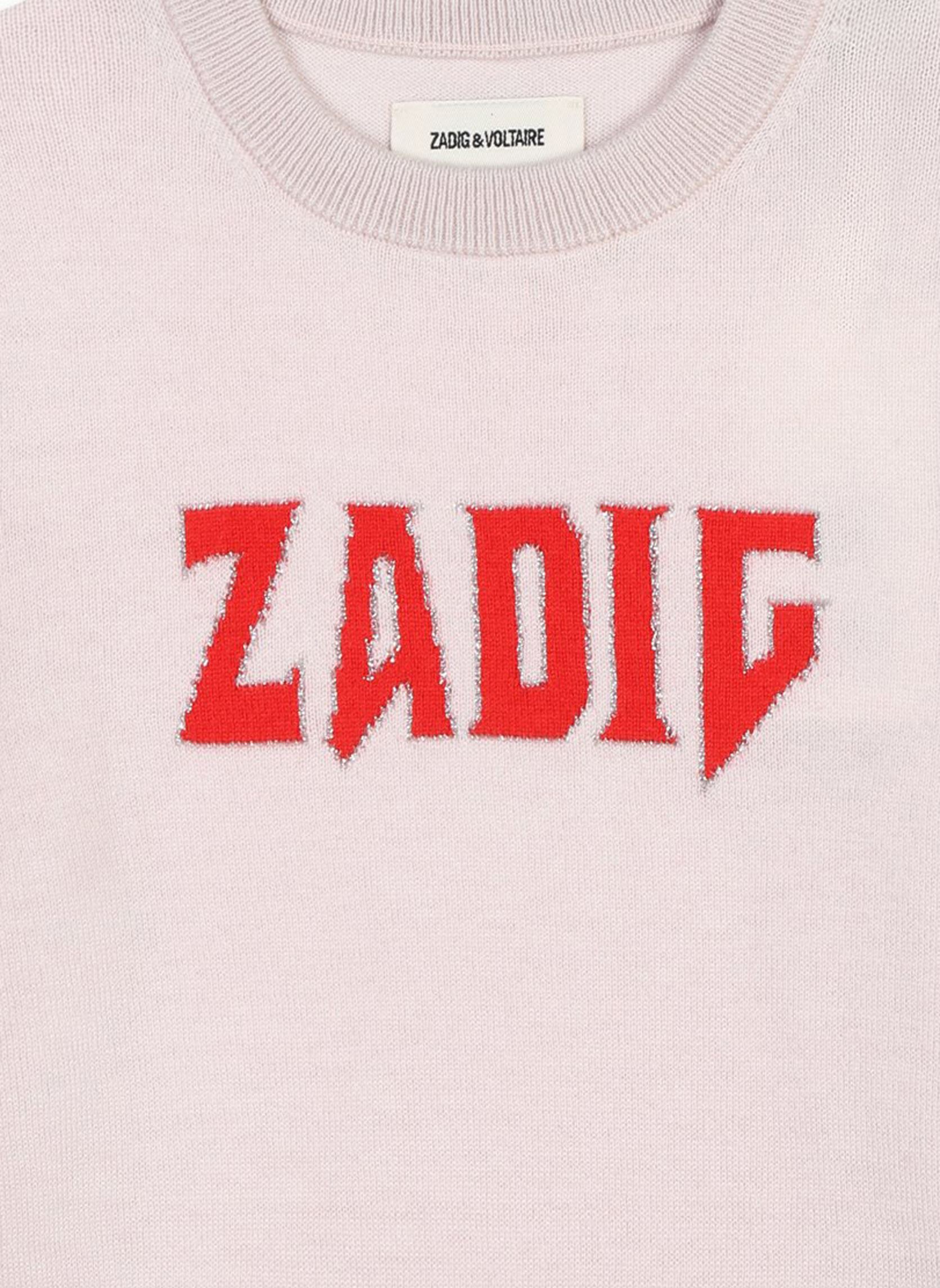 Pullover X60204 mädchen rosa Zadig & Voltaire Pullover X60204 mädchen rosa LITCHI