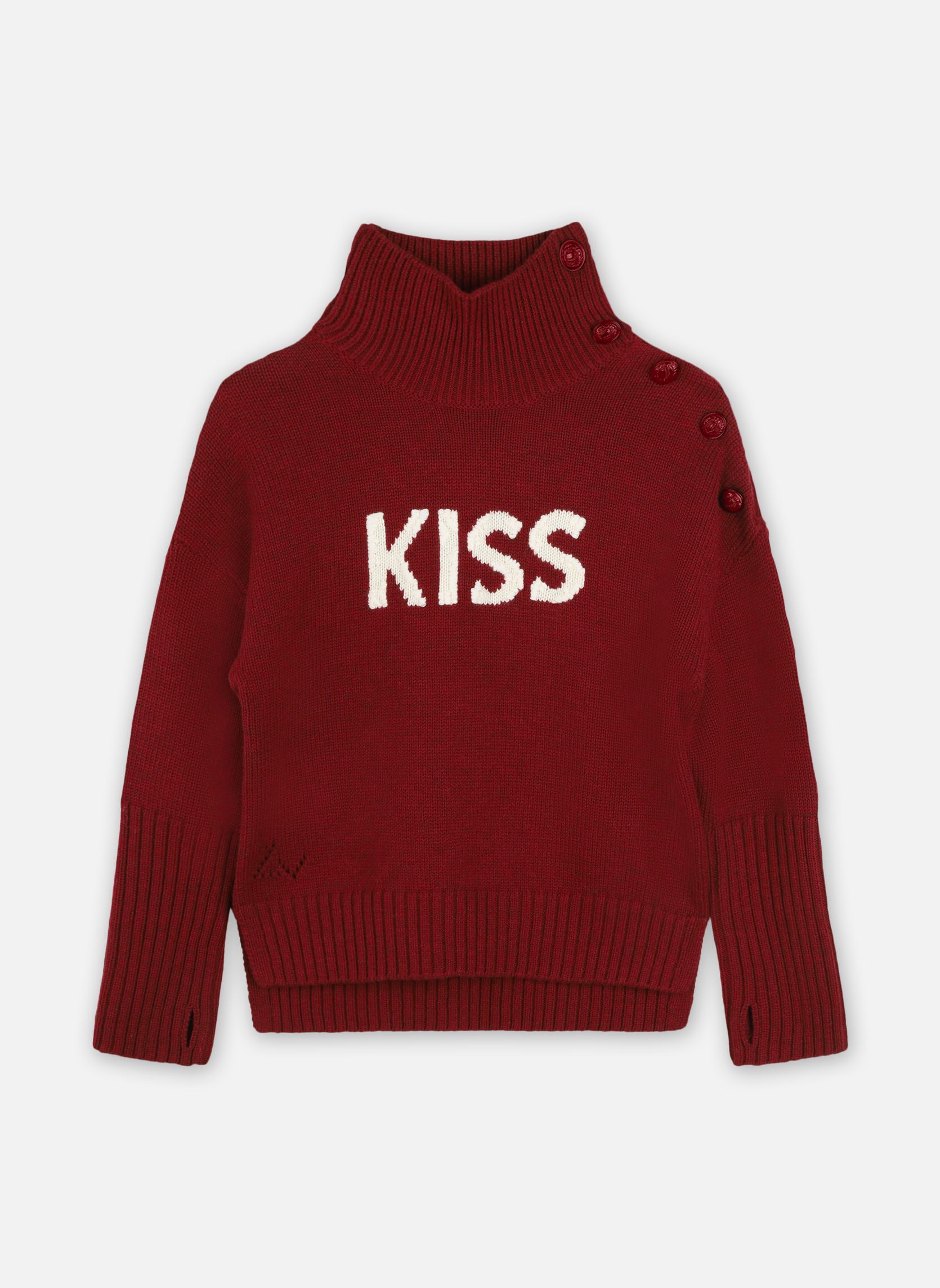 Pulls X60210 fille rouge Zadig & Voltaire Pulls X60210 fille rouge ROUGE CHINE