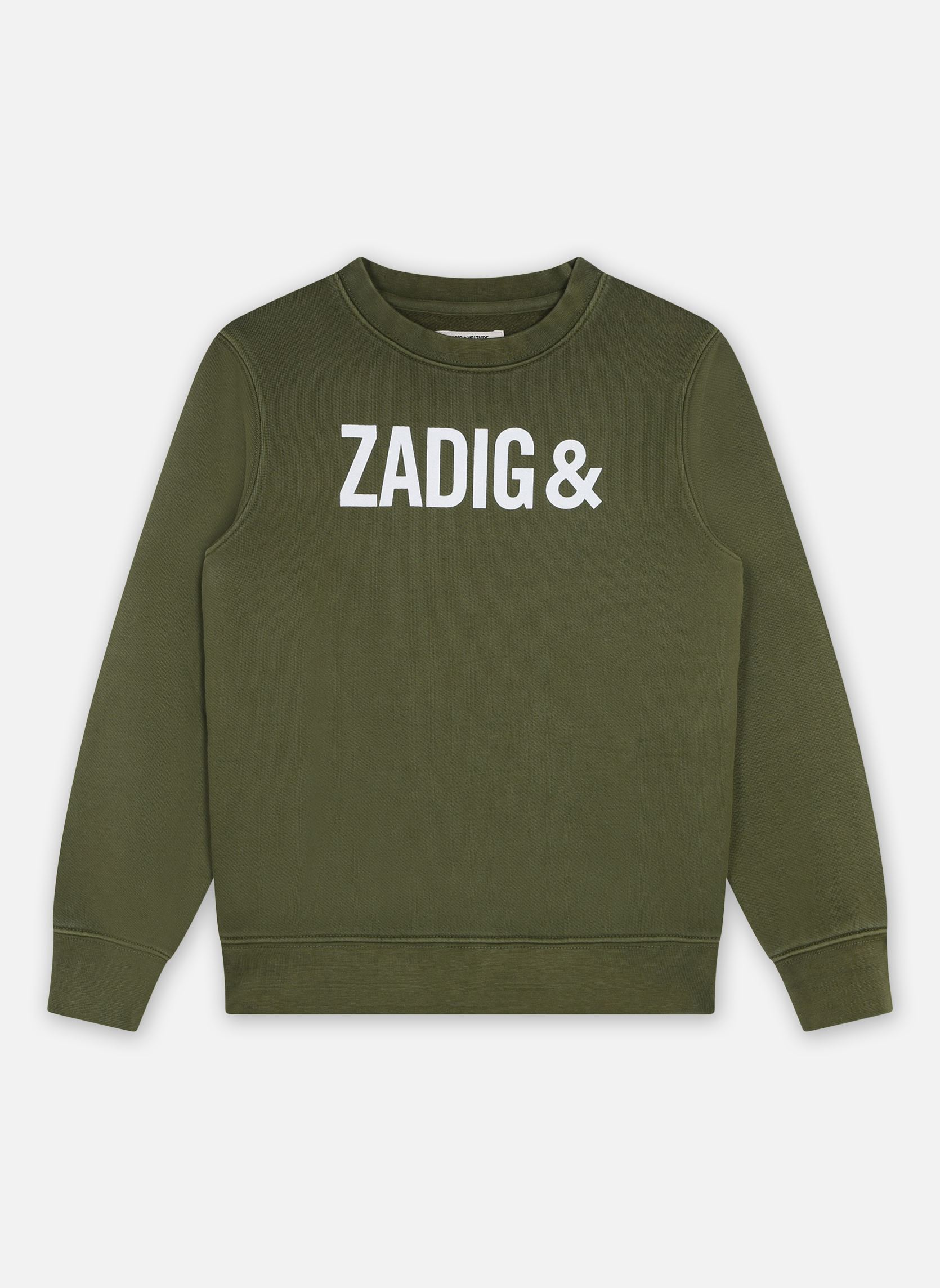 Zadig Voltaire Sweats à capuche Sweatshirt X60154 fille vert