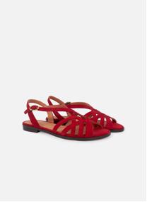 Sandales Sandales plates brides femme vert