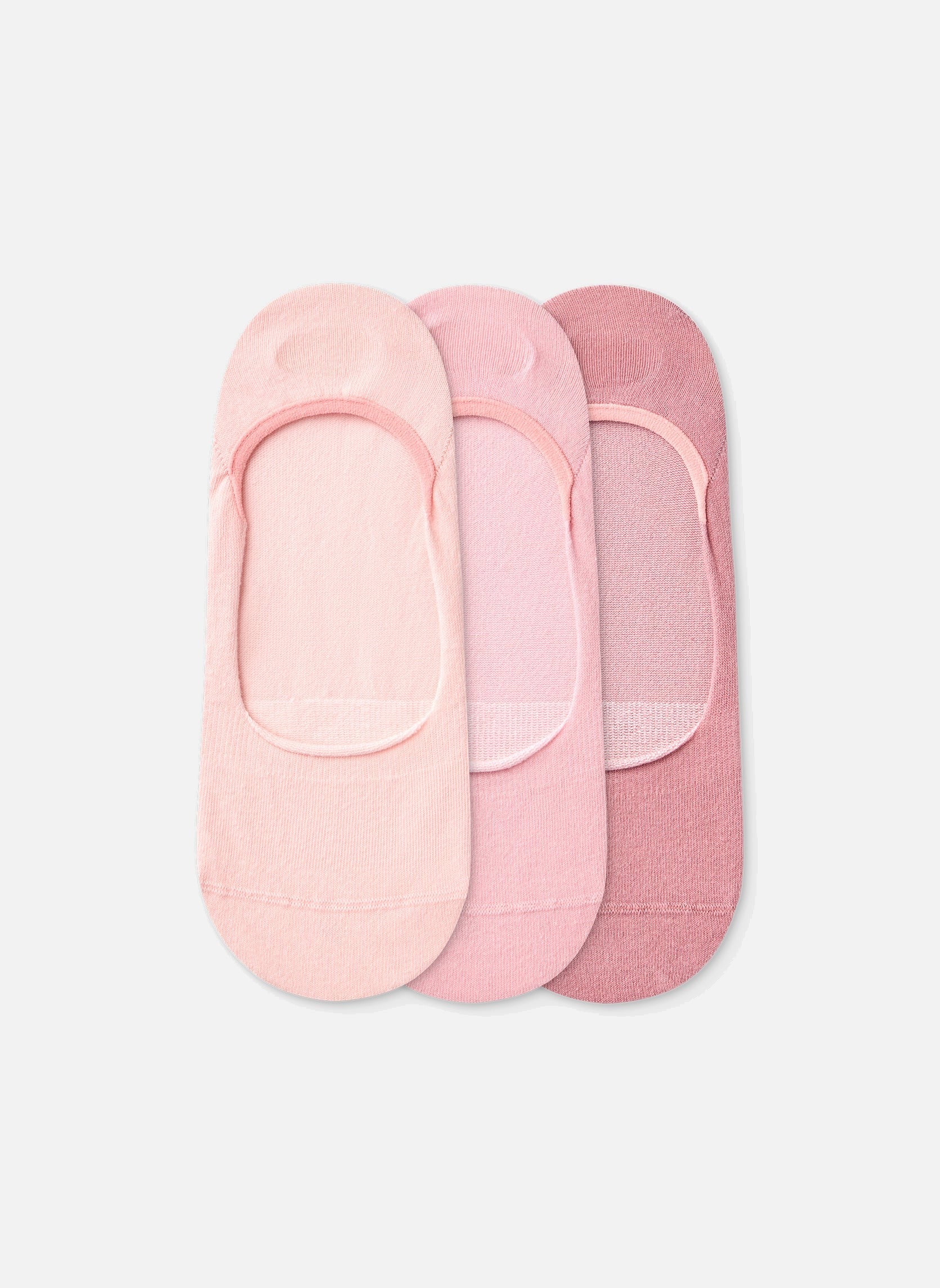 Socquettes Lot de 3 Paires de Protège-Pieds Dedoles en Coton femme rose Dedoles Socquettes Lot de 3 Paires de Protège-Pieds Dedoles en Coton femme rose Rose