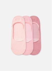 Socquettes Lot de 3 Paires de Protège-Pieds Dedoles en Coton femme noir