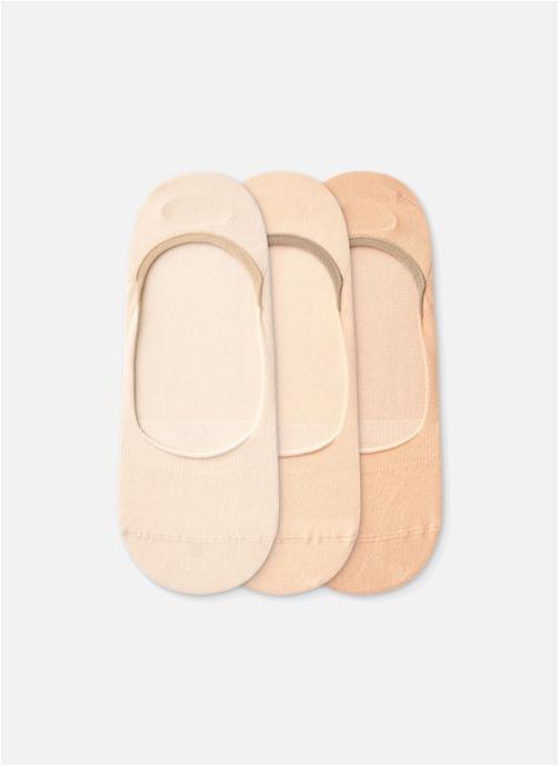 3 Paires De Protège-pieds / Chaussettes Lotto Noires, Jaunes, Oranges - Tailles 43-46, Neuf Avec étiquettes