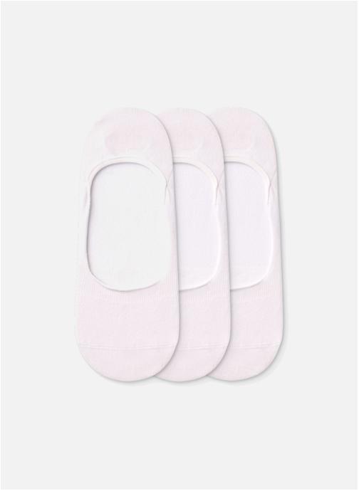 Dedoles Socquettes Lot de 3 Paires de Protège-Pieds Dedoles en Coton femme blanc