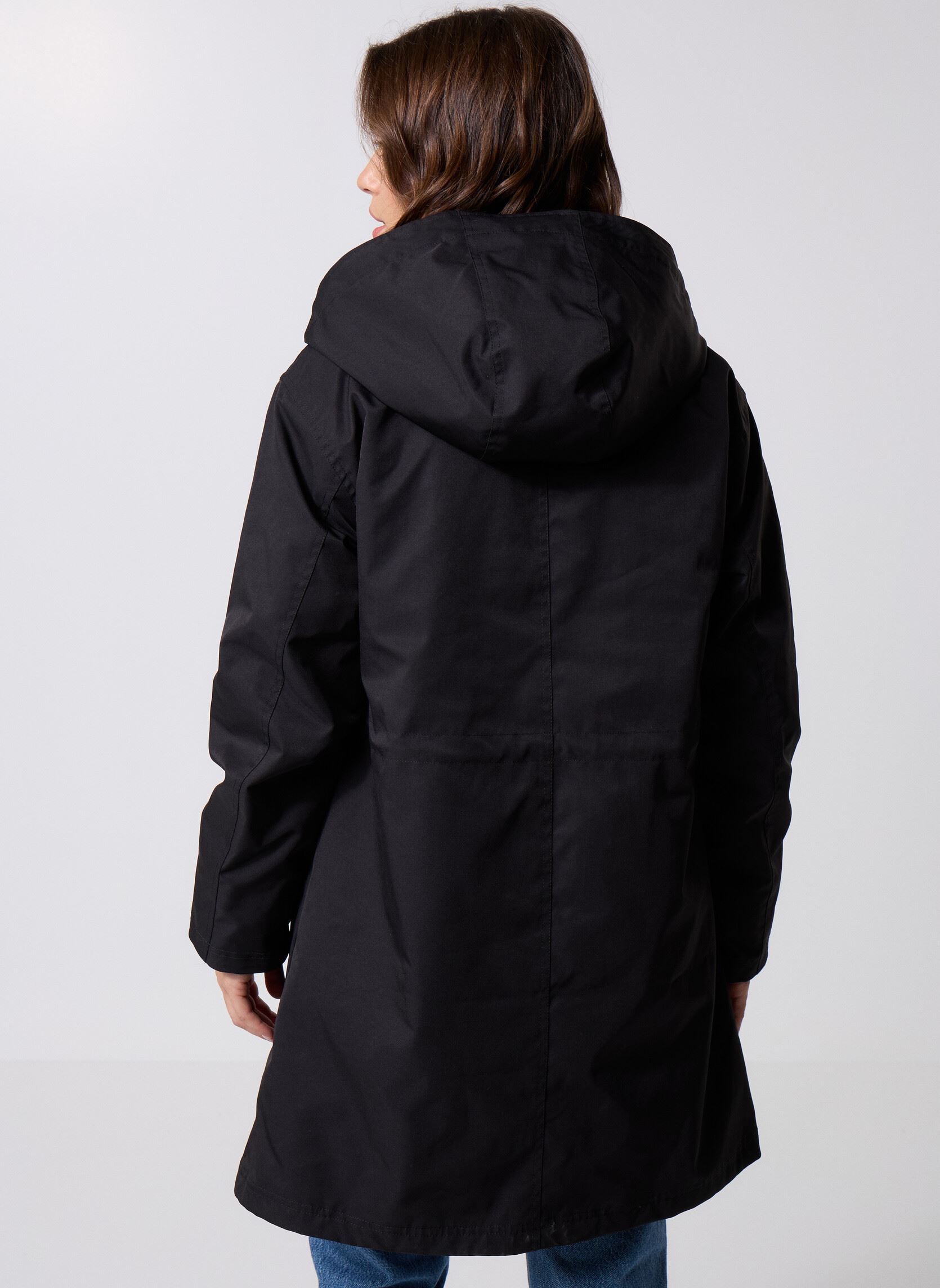 Parkas GOTHAM parka femme noir MADE BY Parkas GOTHAM parka femme noir JET BLACK