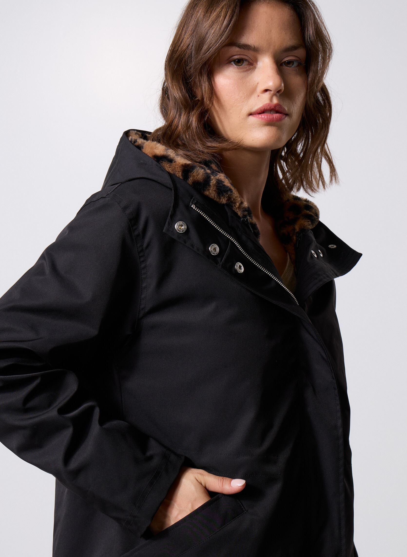 Parkas GOTHAM parka femme noir MADE BY Parkas GOTHAM parka femme noir JET BLACK