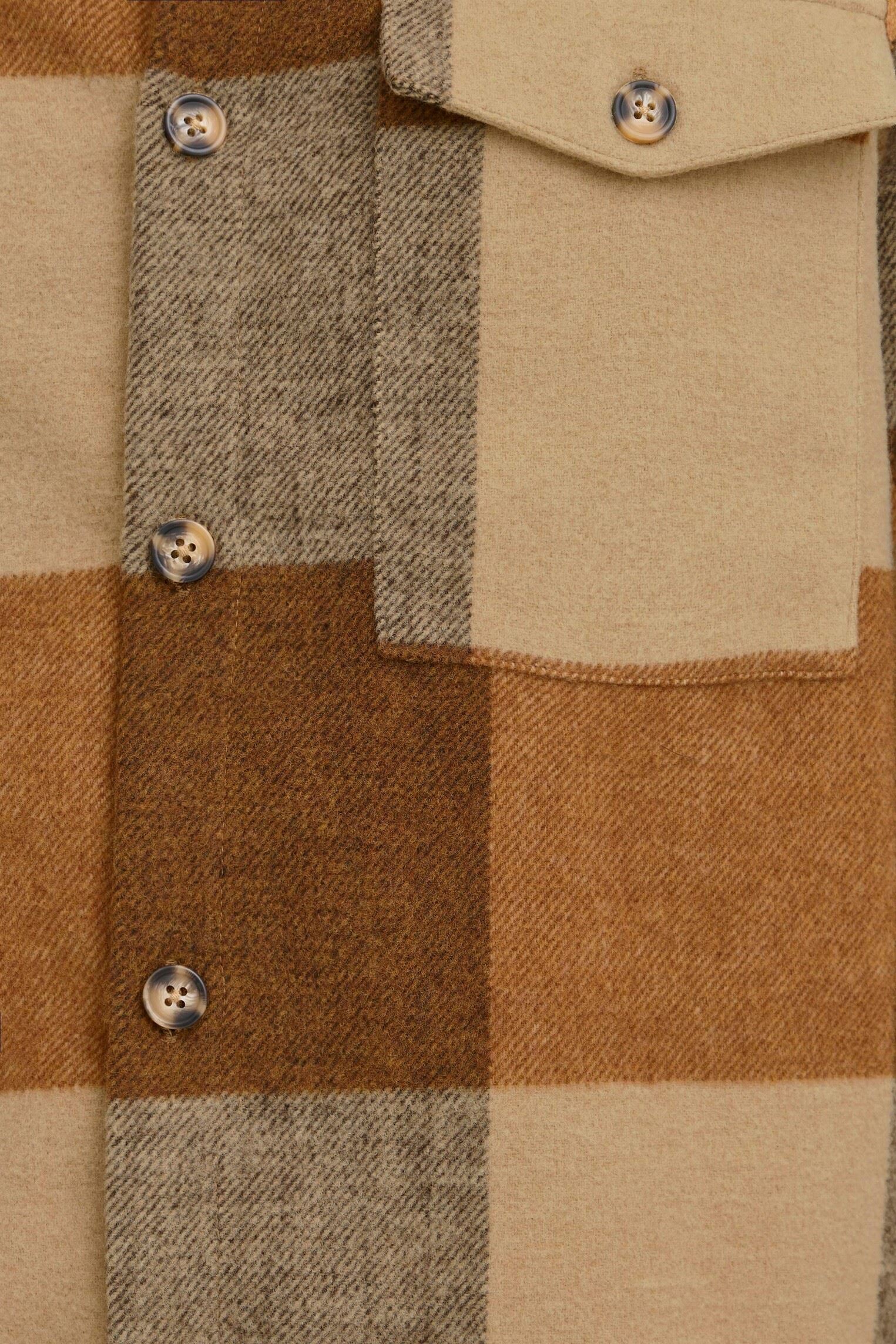 Chemises SDManheim homme marron SOLID Chemises SDManheim homme marron CATHAY SPICE