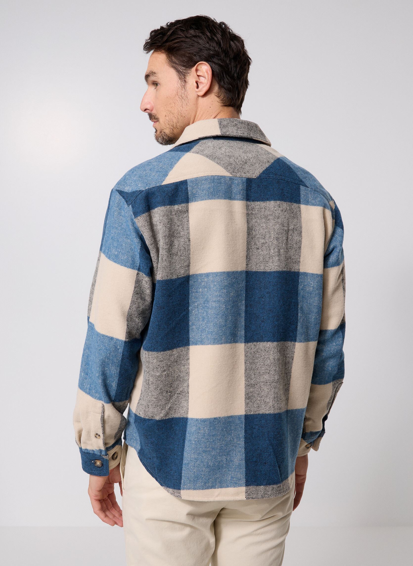 Hemden SDManheim heren blauw SOLID Hemden SDManheim heren blauw INDIAN TEAL