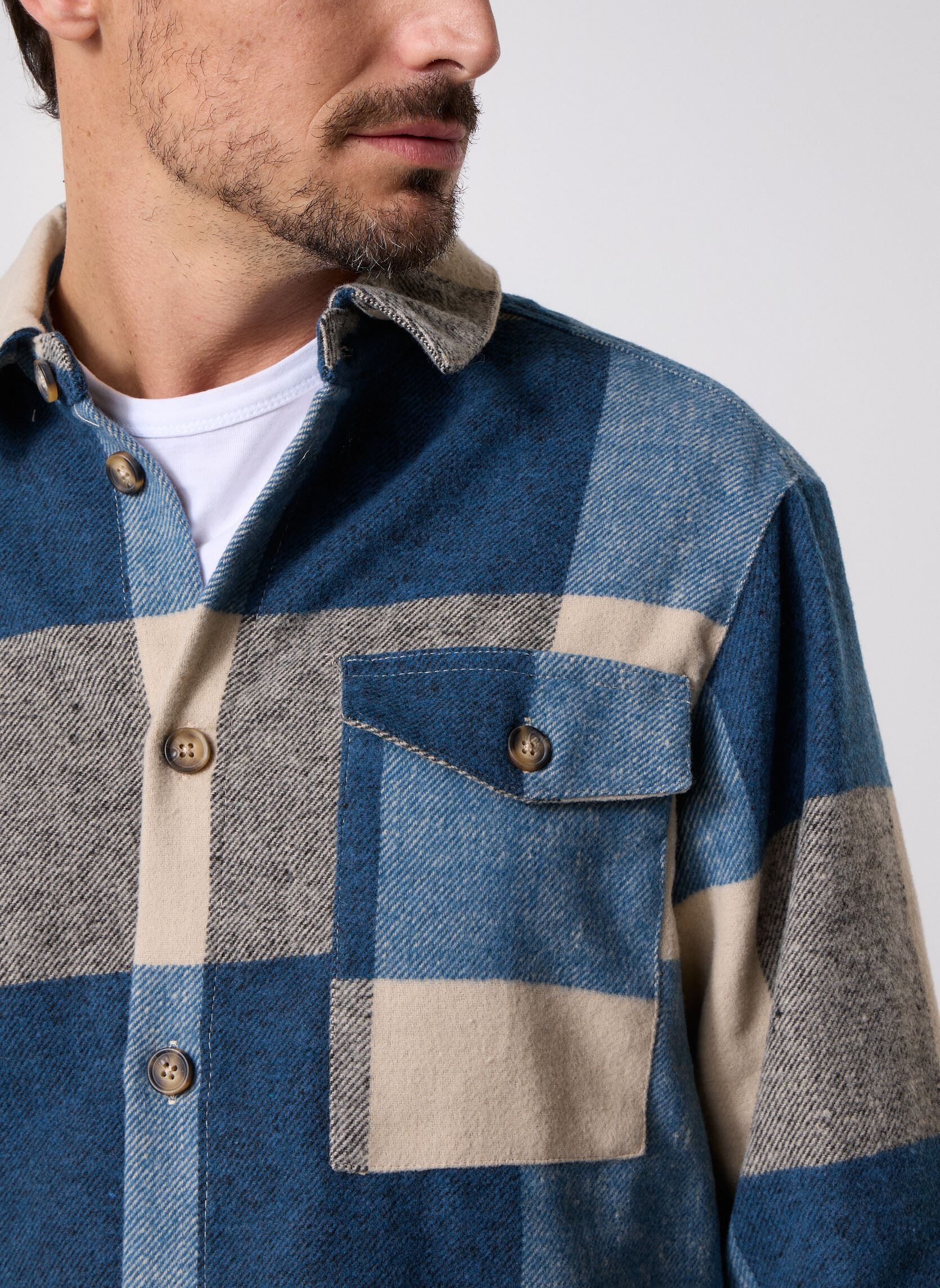 Hemden SDManheim heren blauw SOLID Hemden SDManheim heren blauw INDIAN TEAL