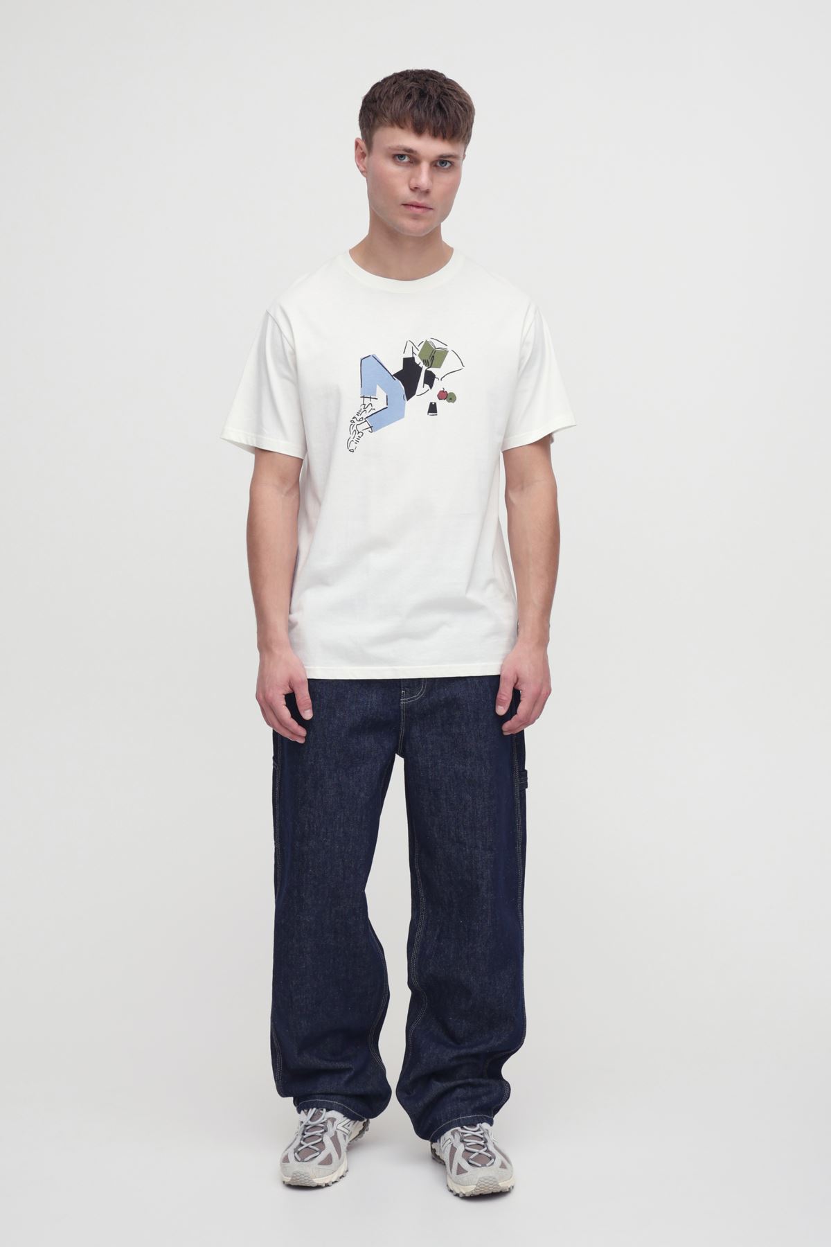 Camisetas de manga corta SDMannis hombre blanco SOLID Camisetas de manga corta SDMannis hombre blanco PRISTINE