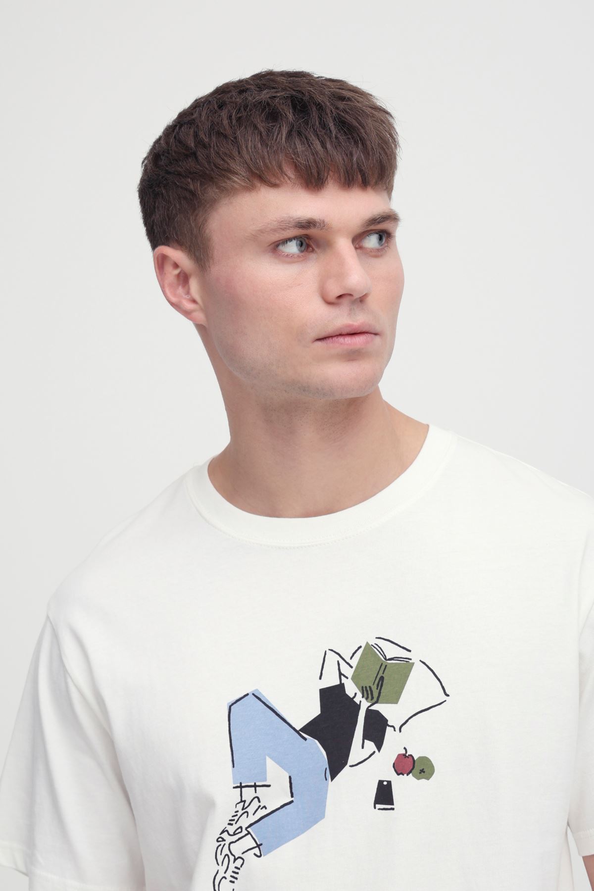 Camisetas de manga corta SDMannis hombre blanco SOLID Camisetas de manga corta SDMannis hombre blanco PRISTINE