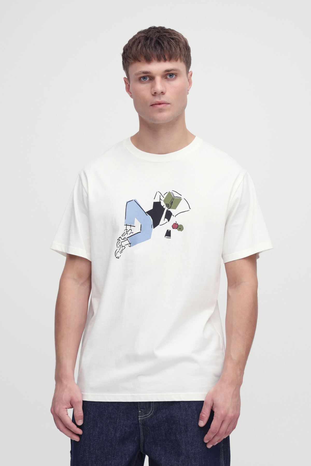 Camisetas de manga corta SDMannis hombre blanco SOLID Camisetas de manga corta SDMannis hombre blanco PRISTINE
