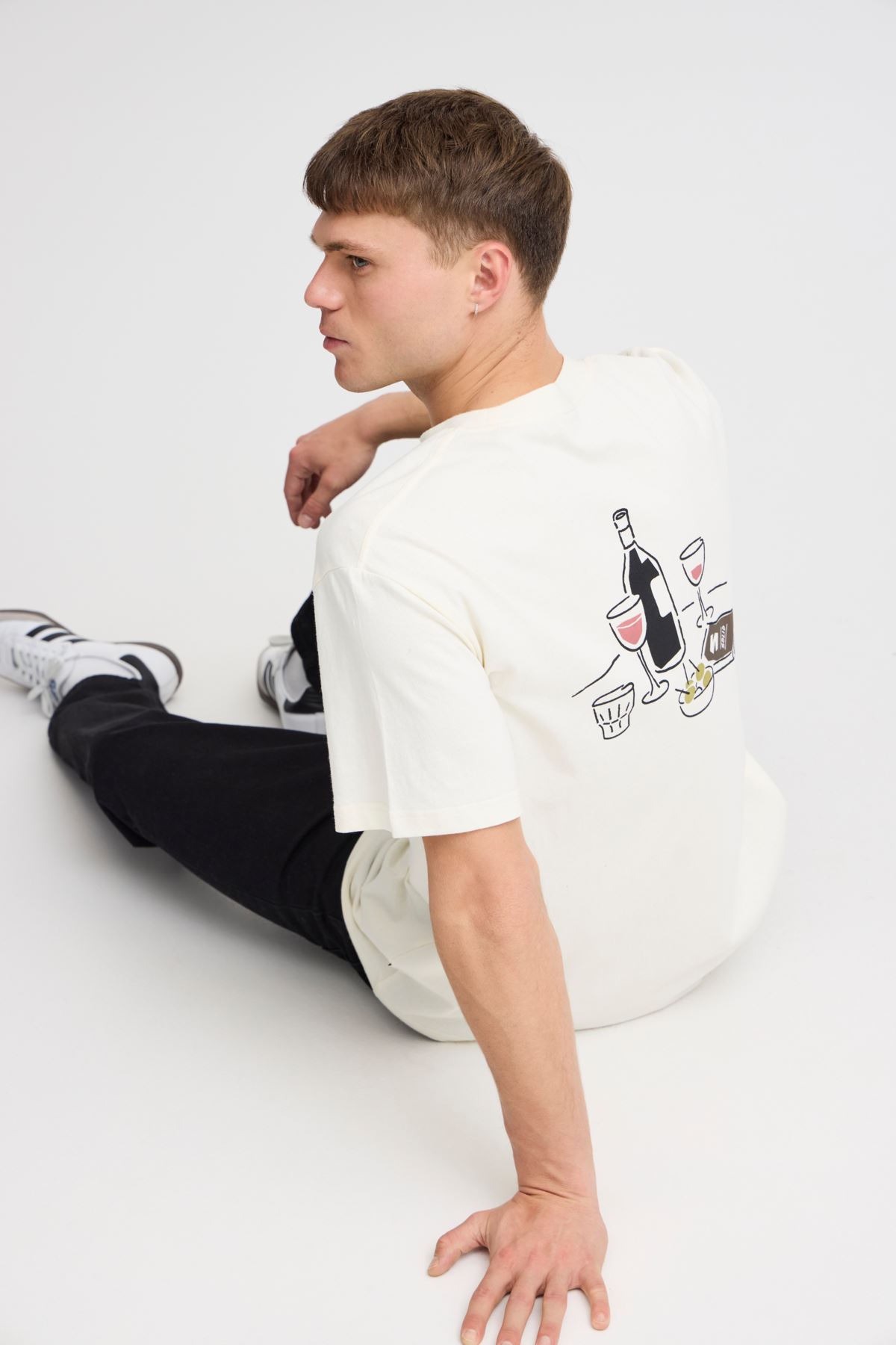 Tee-shirts manches courtes SDMaynard homme blanc SOLID Tee-shirts manches courtes SDMaynard homme blanc PRISTINE