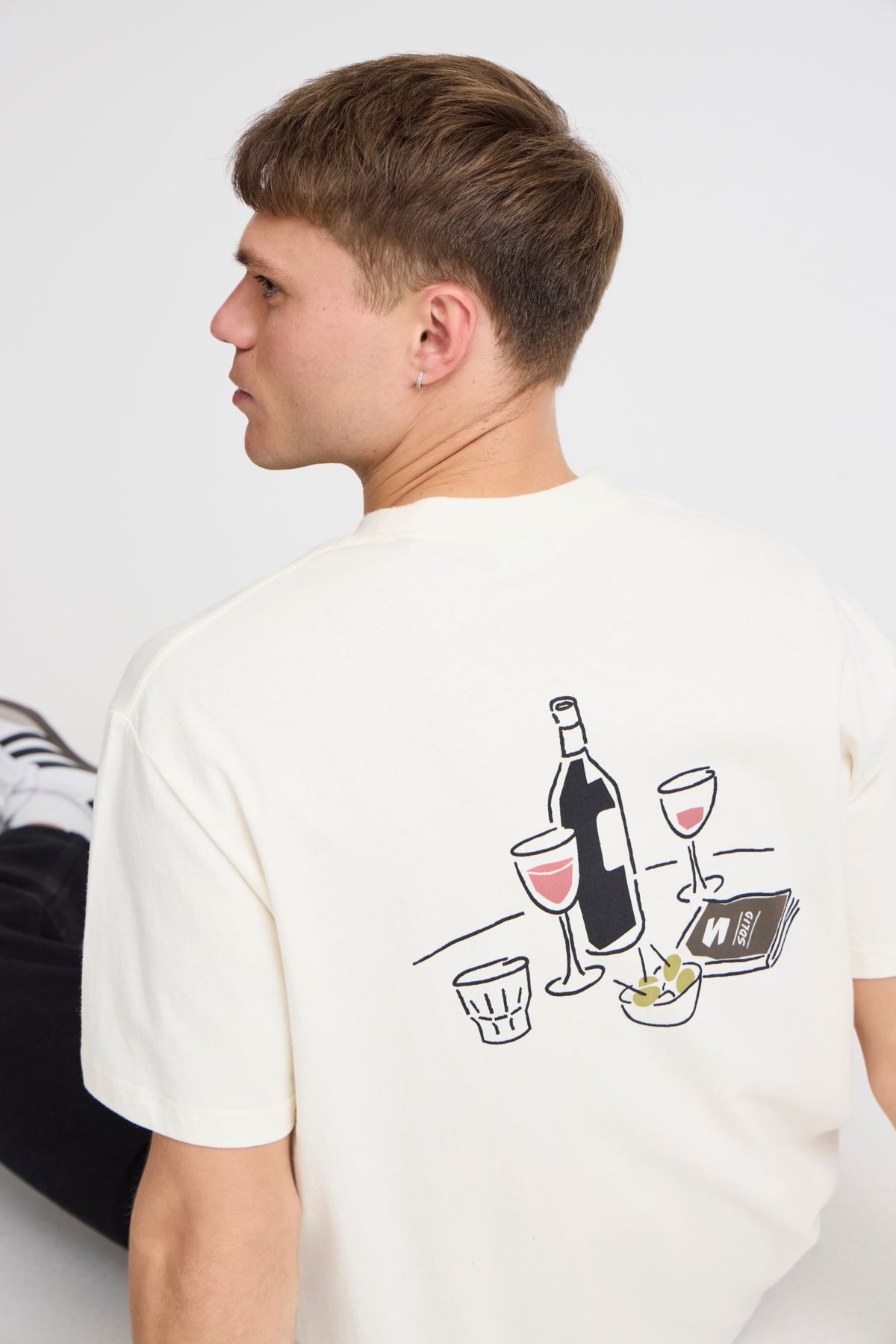 Tee-shirts manches courtes SDMaynard homme blanc SOLID Tee-shirts manches courtes SDMaynard homme blanc PRISTINE