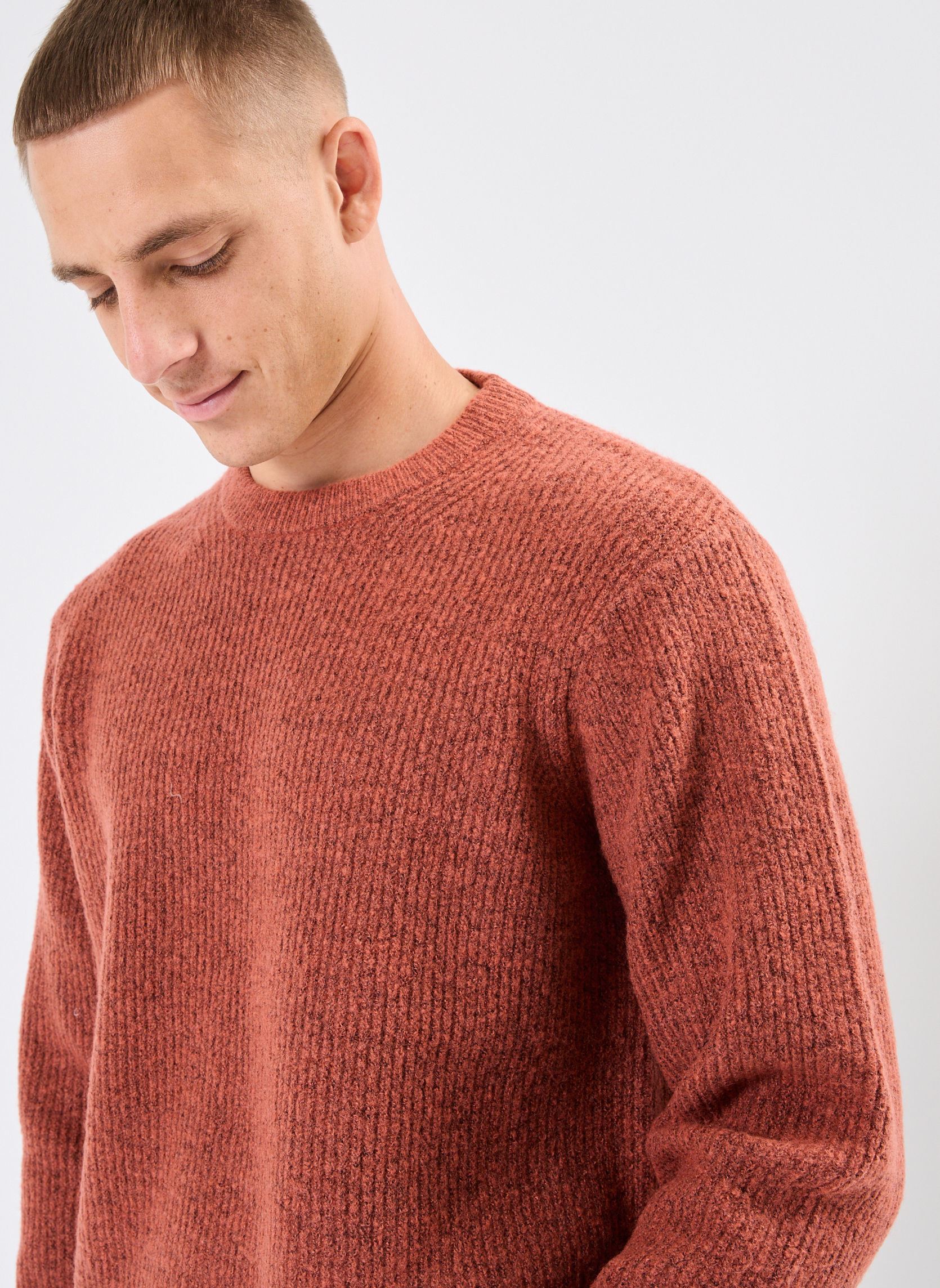 Truien SDMack heren rood SOLID Truien SDMack heren rood MARSALA