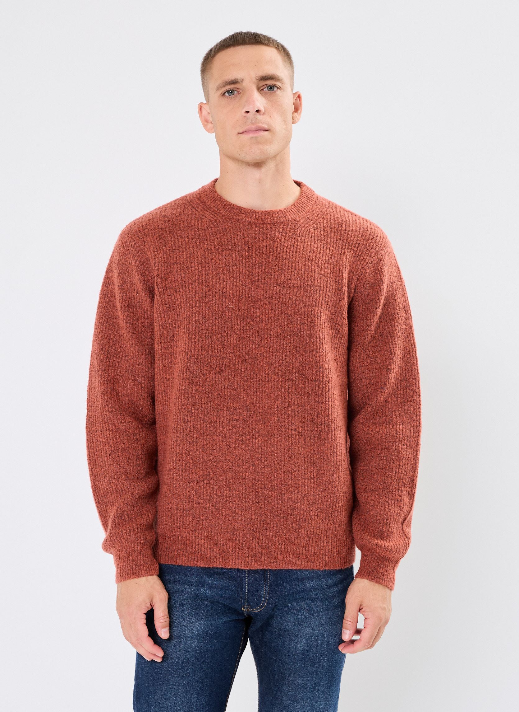 Truien SDMack heren rood SOLID Truien SDMack heren rood MARSALA