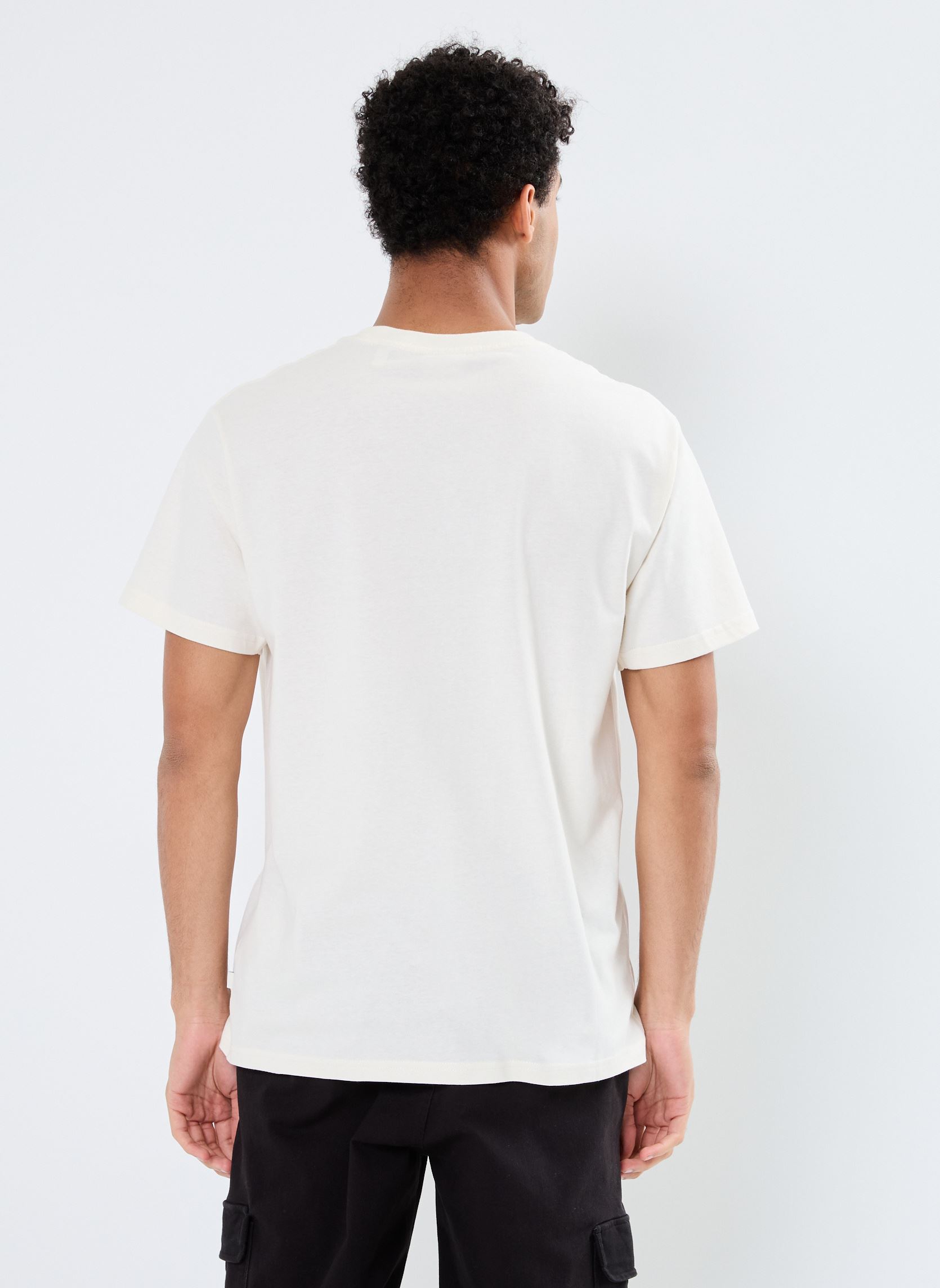 Kurzarm-T-Shirts SDNojdar herren weiß SOLID Kurzarm-T-Shirts SDNojdar herren weiß PRISTINE
