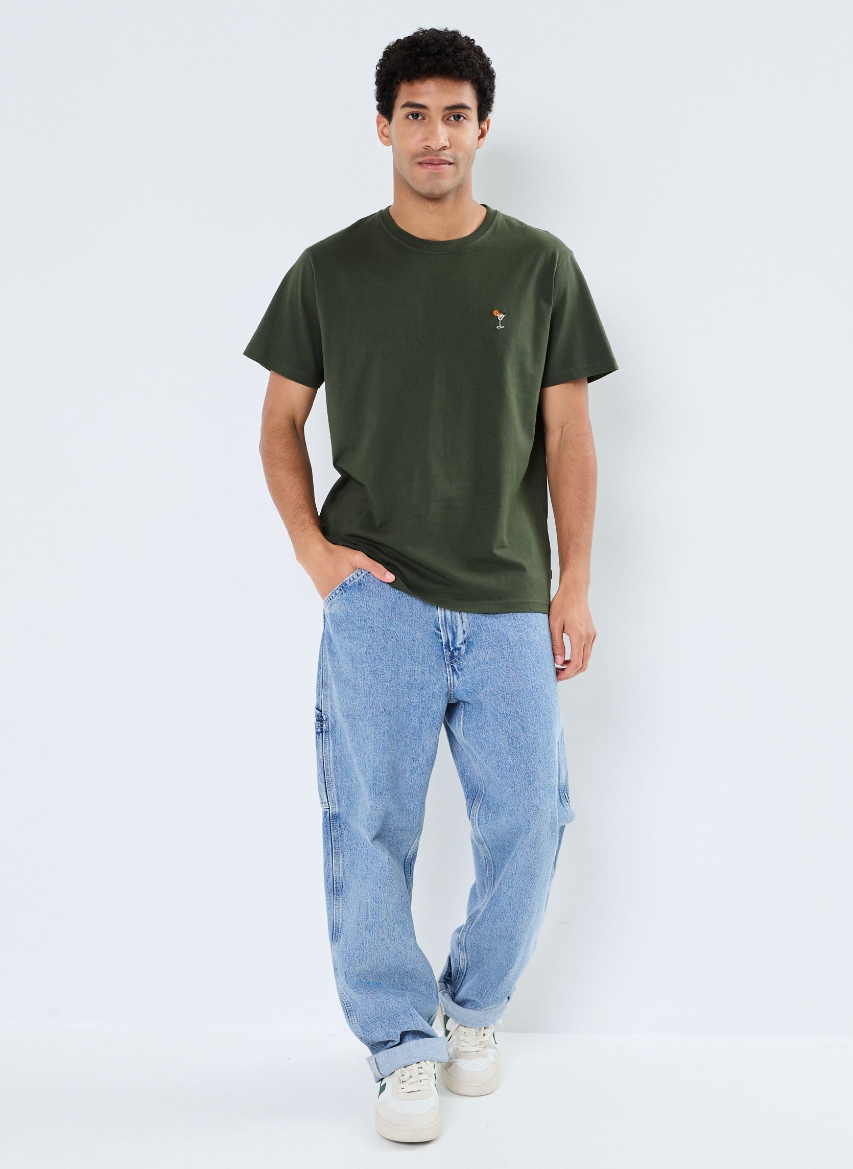 Tee-shirts manches courtes SDNojdar homme vert SOLID Tee-shirts manches courtes SDNojdar homme vert DUFFEL BAG