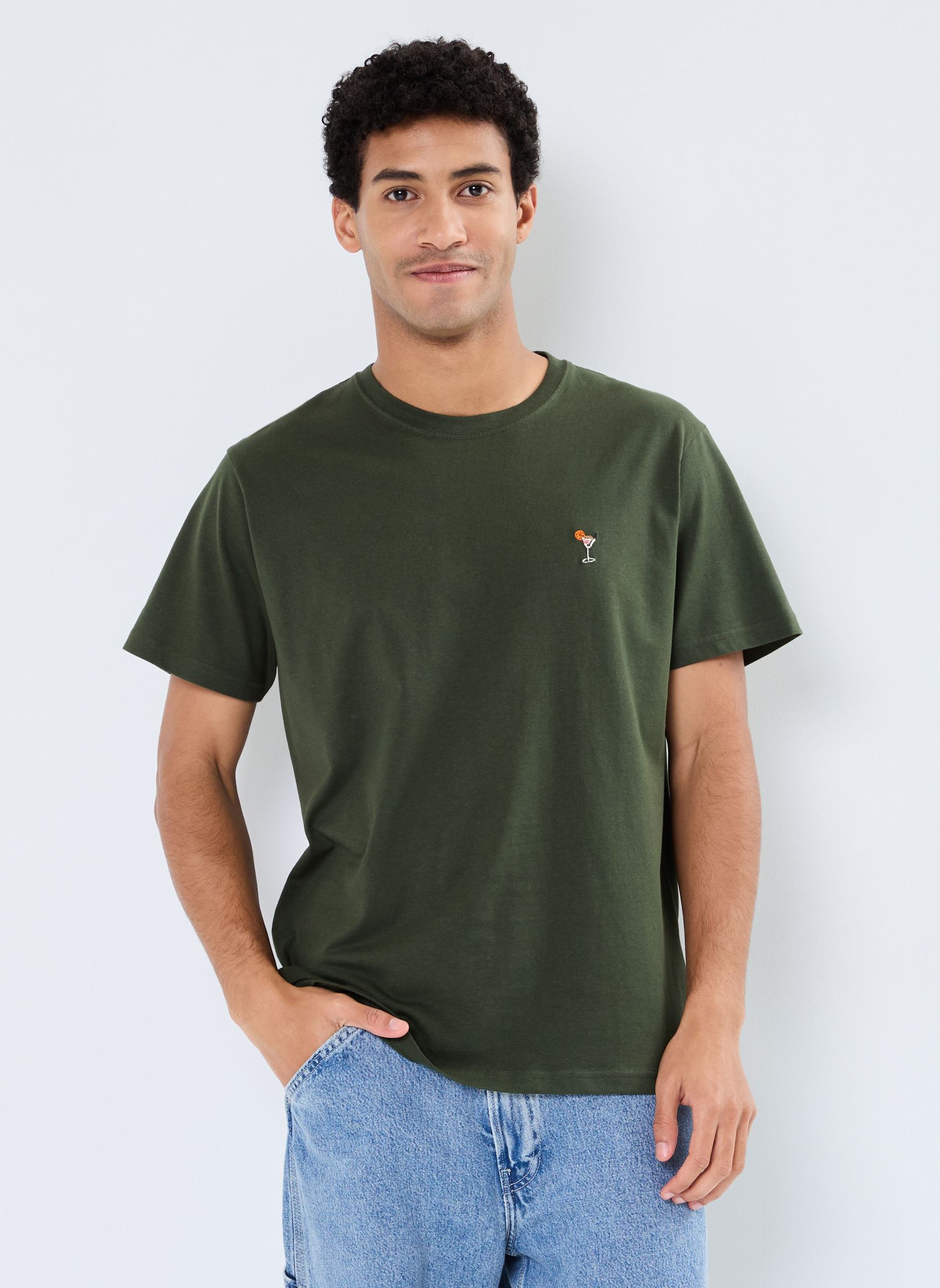 Tee-shirts manches courtes SDNojdar homme vert SOLID Tee-shirts manches courtes SDNojdar homme vert DUFFEL BAG