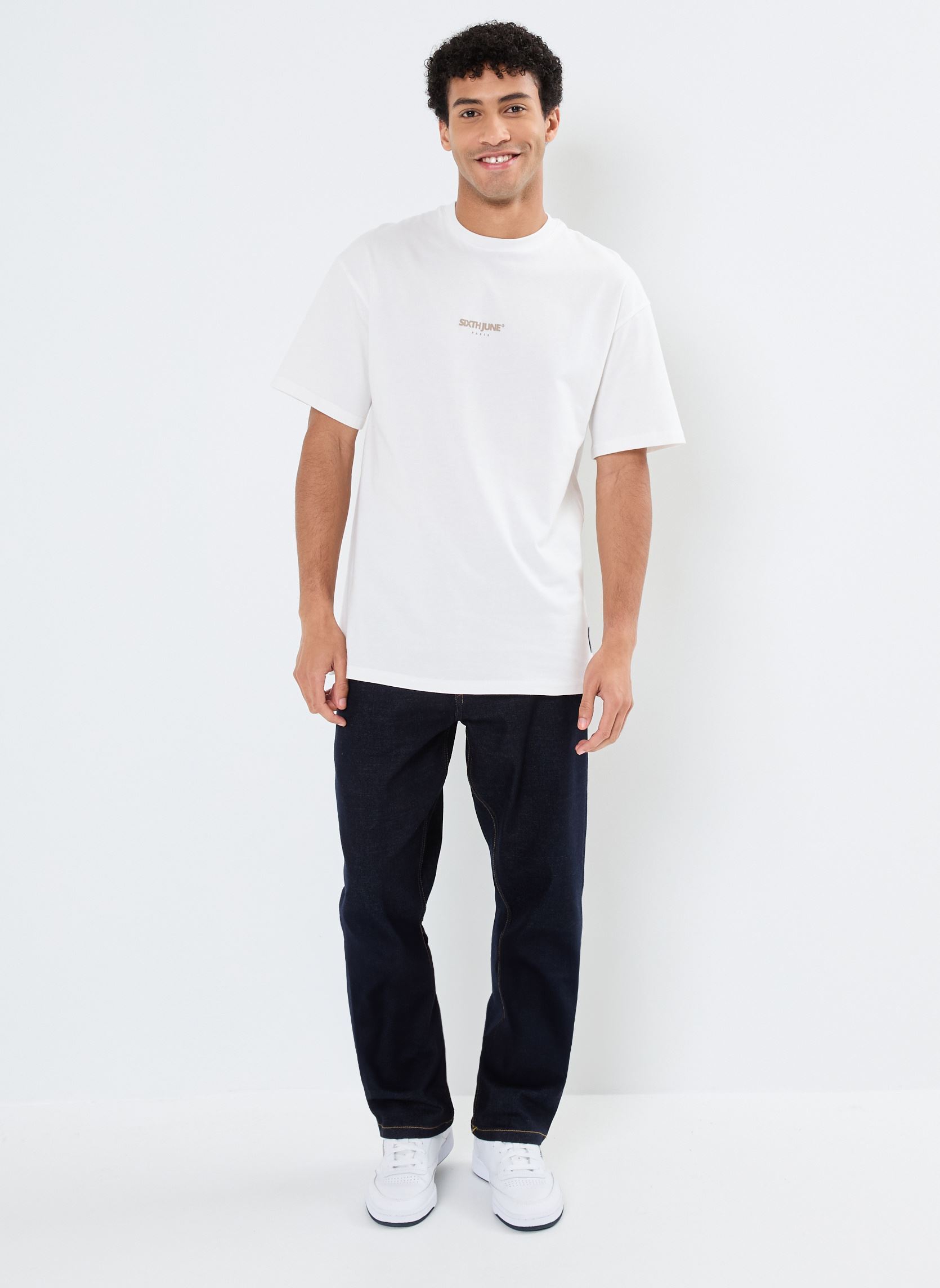 Rechte jeans / Straight Leg Jeans SDNico Ryan heren blauw SOLID Rechte jeans / Straight Leg Jeans SDNico Ryan heren blauw RAW DENIM