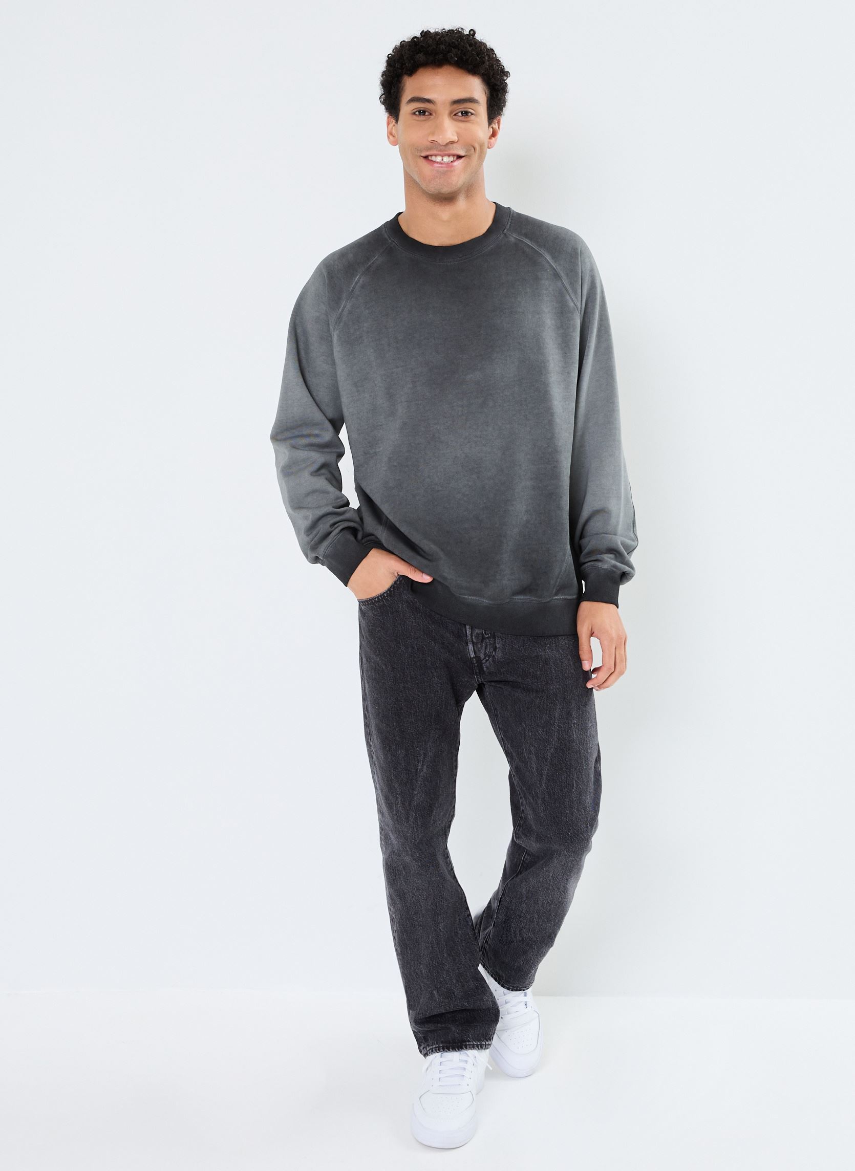Sweatshirts SDNicko heren zwart SOLID Sweatshirts SDNicko heren zwart TRUE BLACK