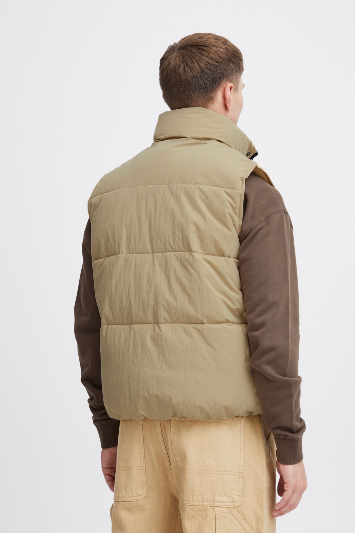 Daunenwesten SDMilo Puffer Vest herren beige SOLID Daunenwesten SDMilo Puffer Vest herren beige STARFISH