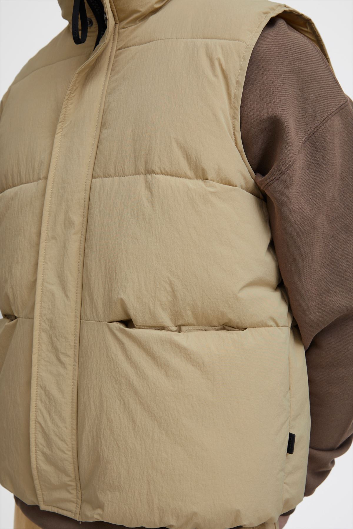Daunenwesten SDMilo Puffer Vest herren beige SOLID Daunenwesten SDMilo Puffer Vest herren beige STARFISH