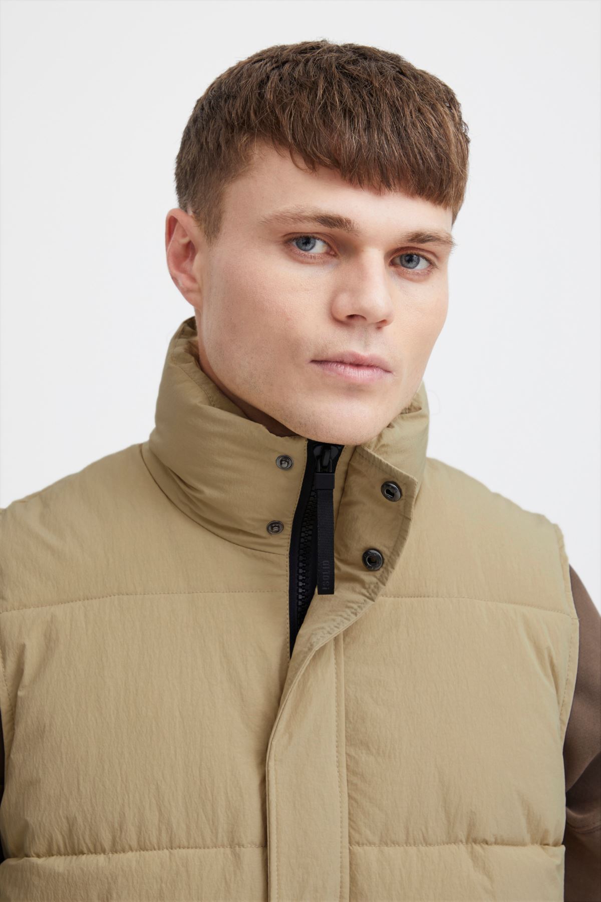 Daunenwesten SDMilo Puffer Vest herren beige SOLID Daunenwesten SDMilo Puffer Vest herren beige STARFISH