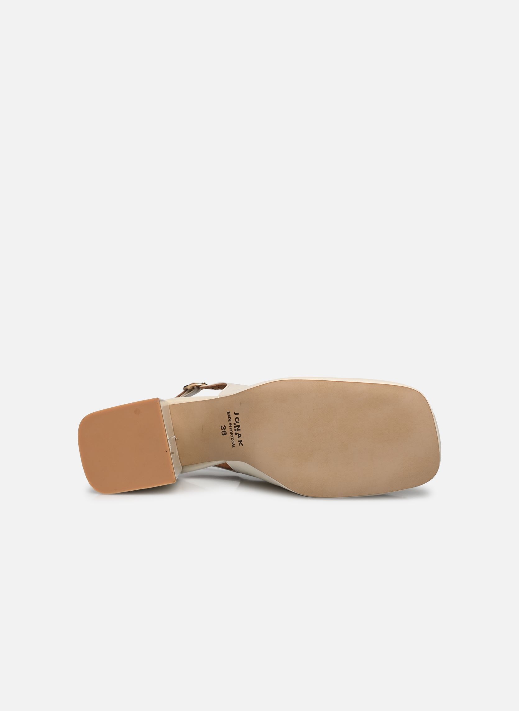 Slingback pumps DOUBLE dames wit Jonak Slingback pumps DOUBLE dames wit ECRU