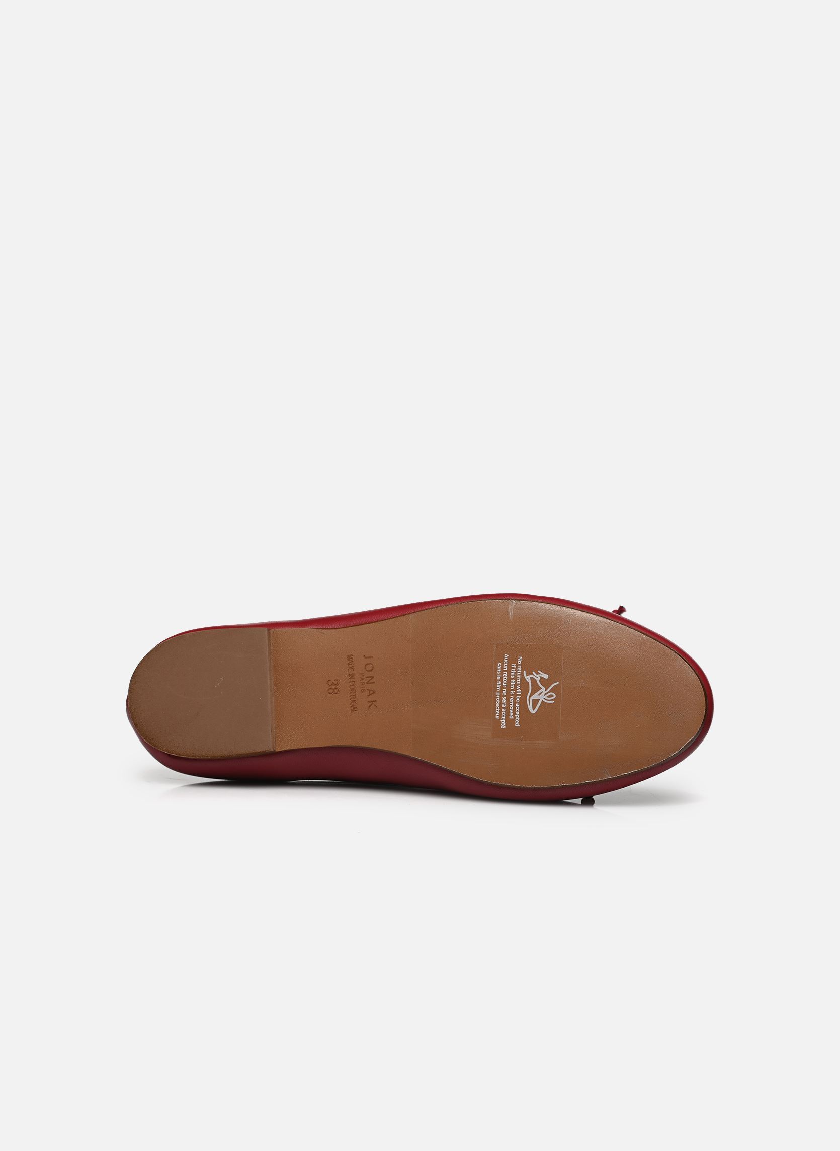 Klassische Ballerinas DJERBA BIS damen rot Jonak Klassische Ballerinas DJERBA BIS damen rot Rouge Carmin