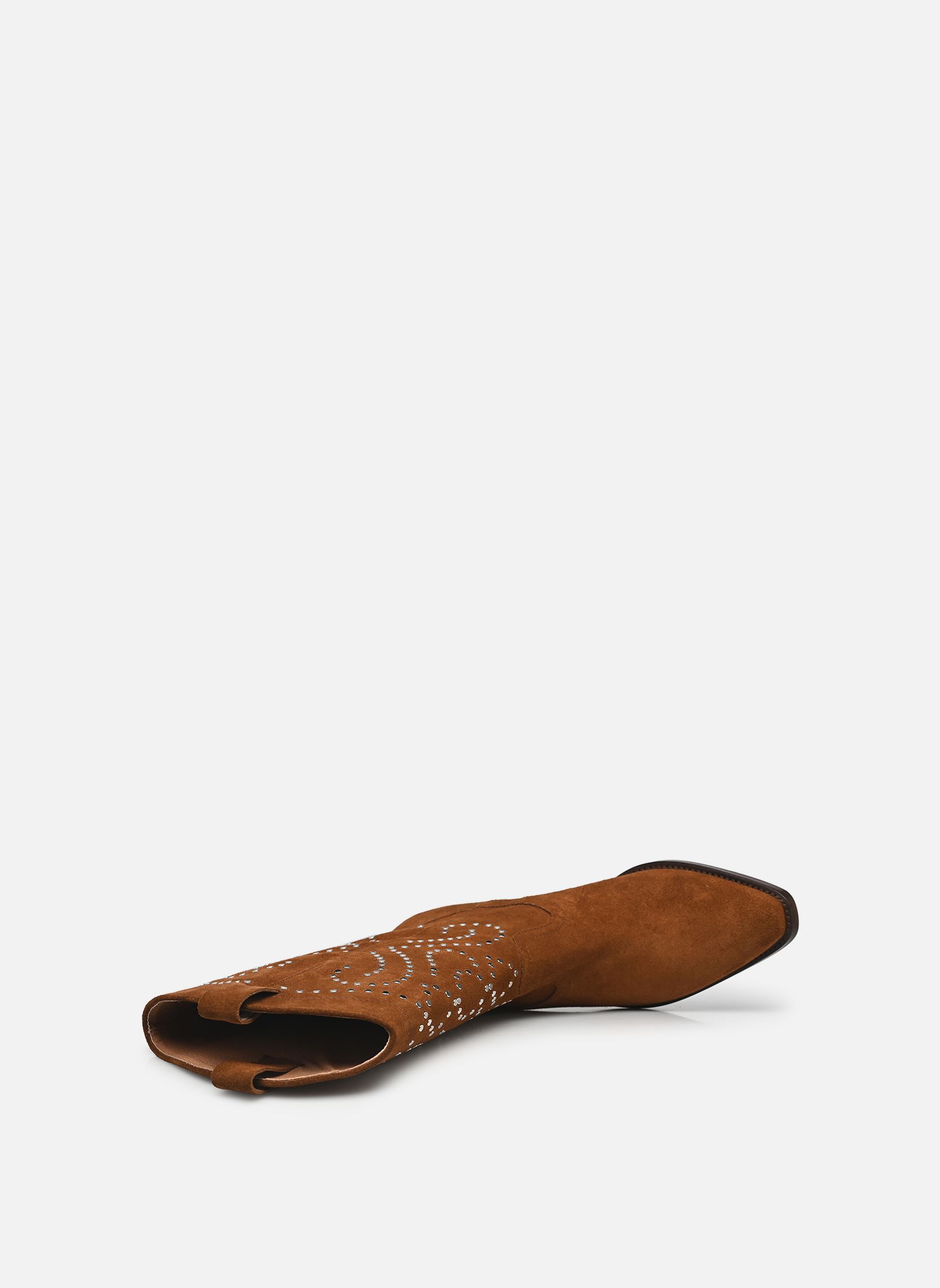 Cowboy boots DYNASTIE dames bruin Jonak Cowboy boots DYNASTIE dames bruin Cognac