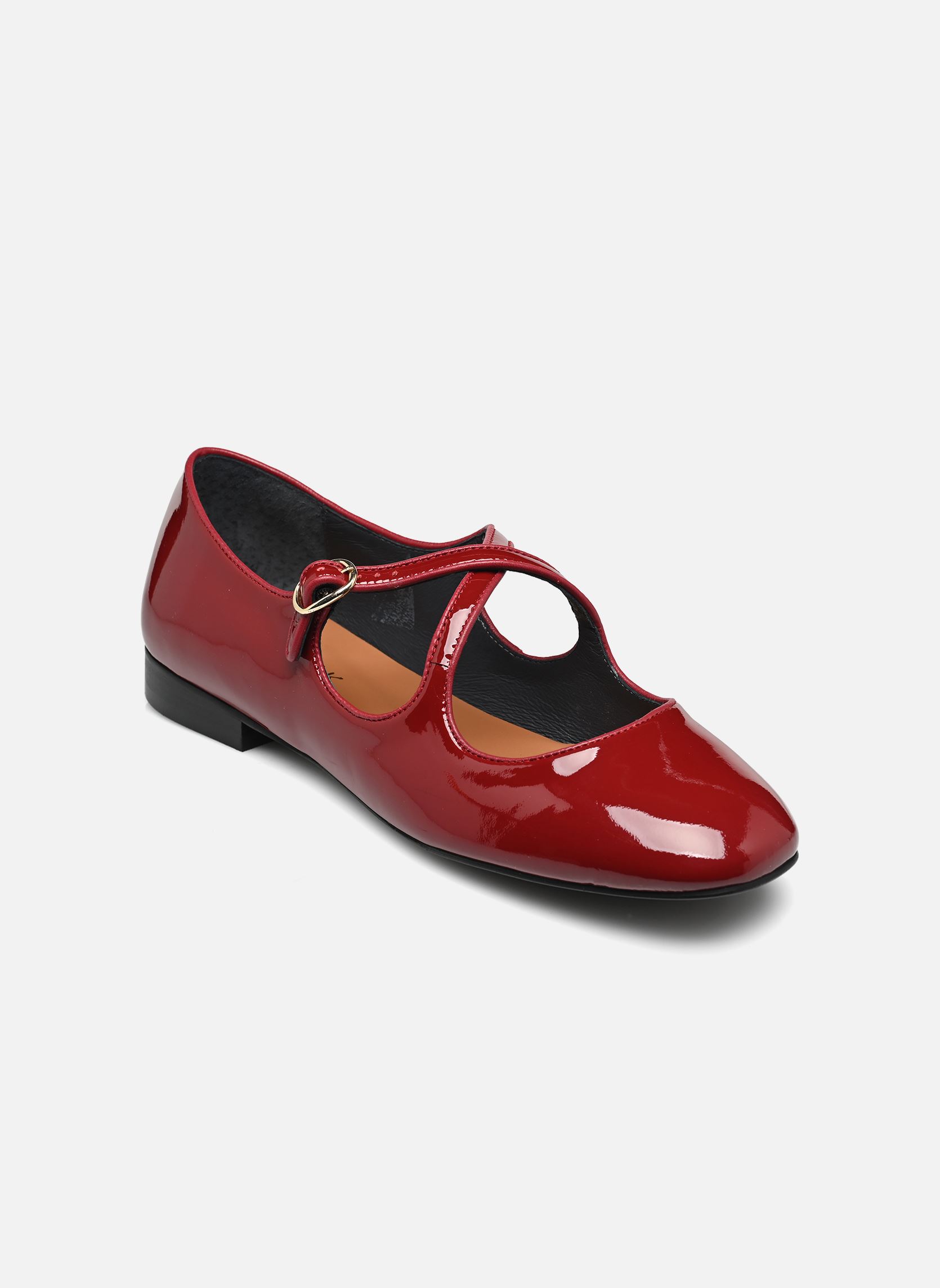 Klassische Ballerinas DUCKY damen rot Jonak Klassische Ballerinas DUCKY damen rot Rouge Carmin
