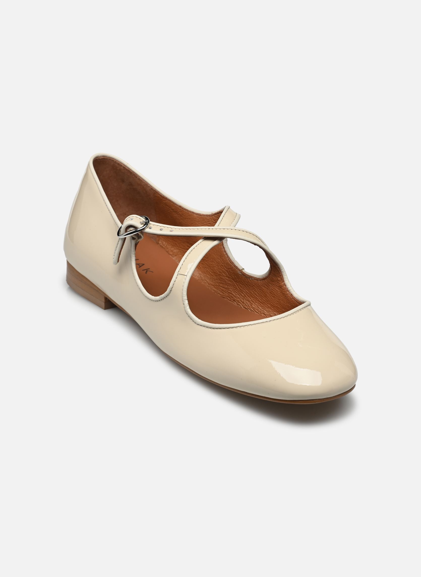 Ballerines classiques DUCKY femme blanc Jonak Ballerines classiques DUCKY femme blanc Ecru/Ecru