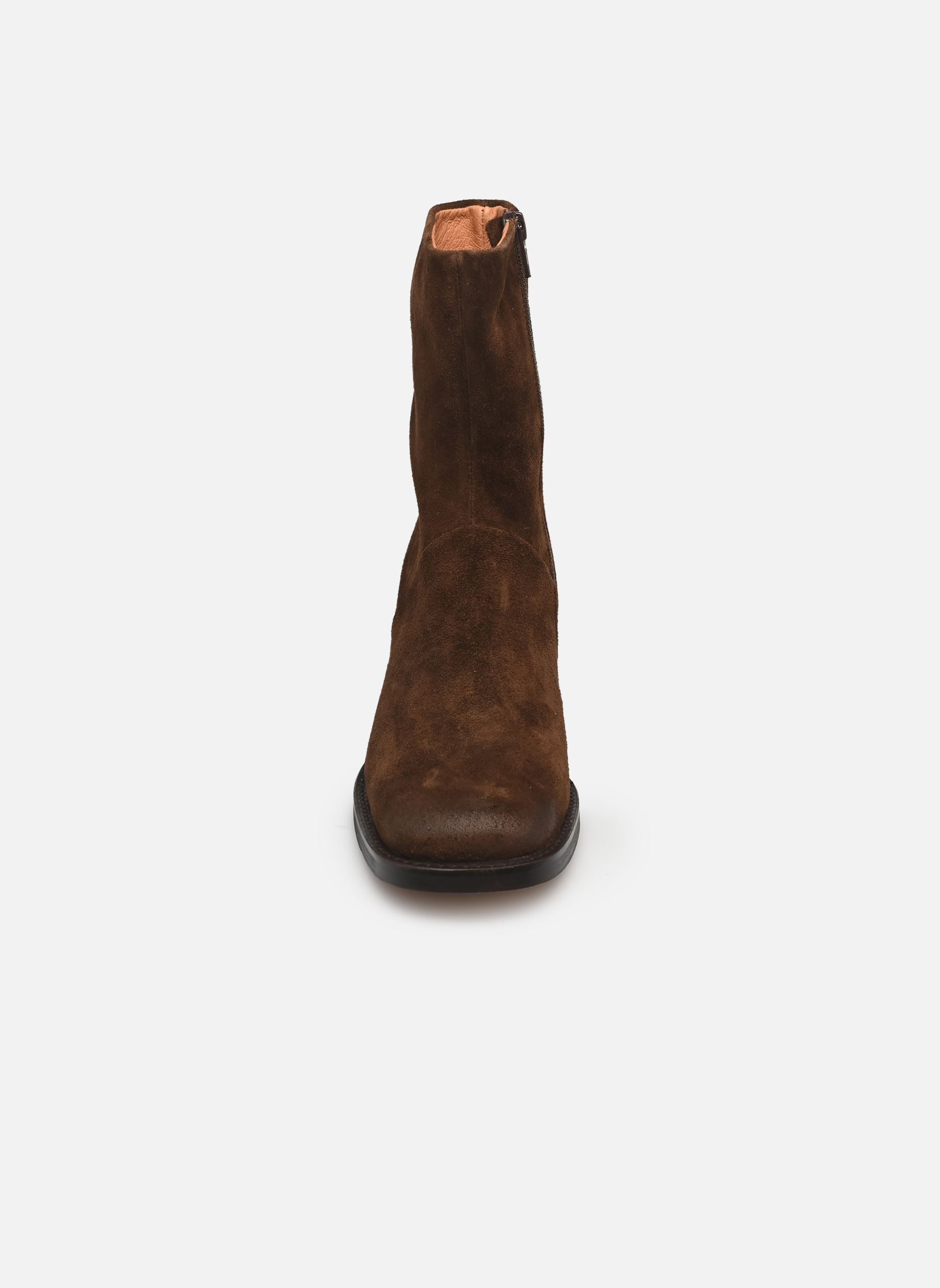 Niedrige Ankle Boots DIOUMA damen braun Jonak Niedrige Ankle Boots DIOUMA damen braun MARRON