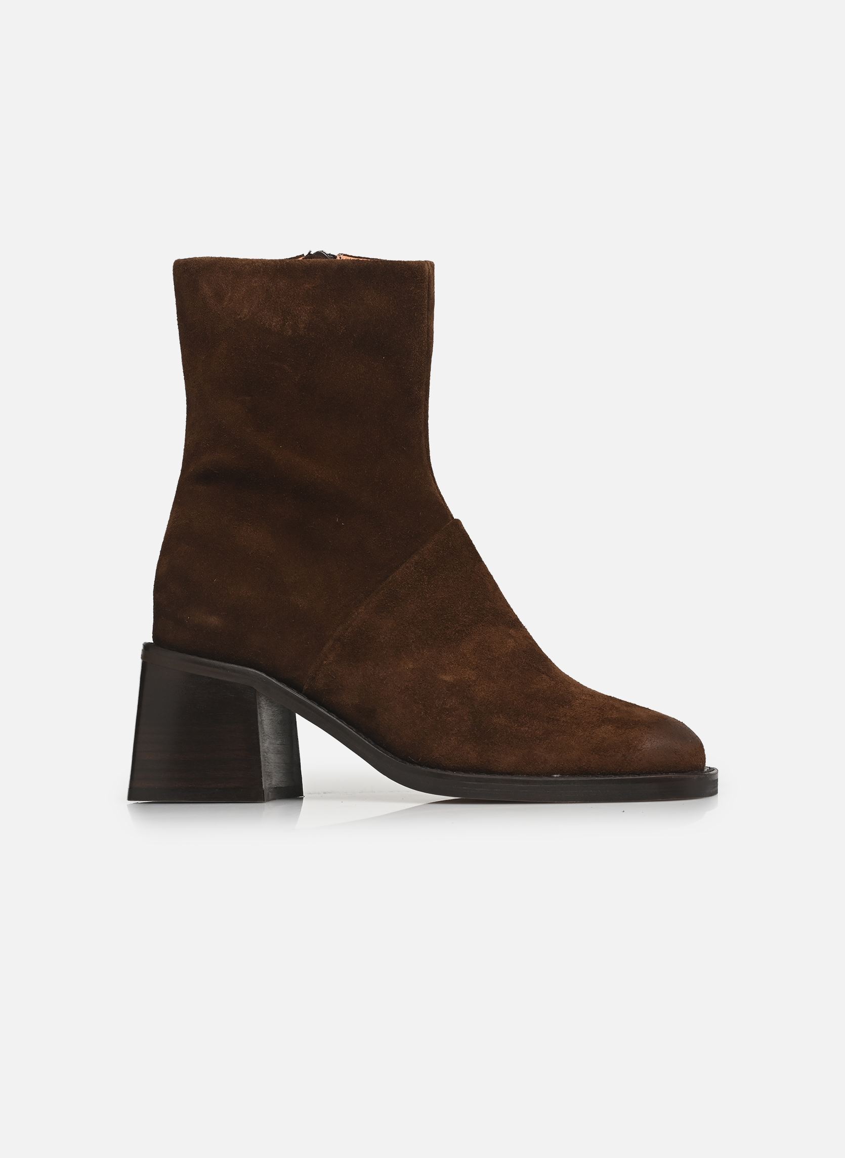 Niedrige Ankle Boots DIOUMA damen braun Jonak Niedrige Ankle Boots DIOUMA damen braun MARRON