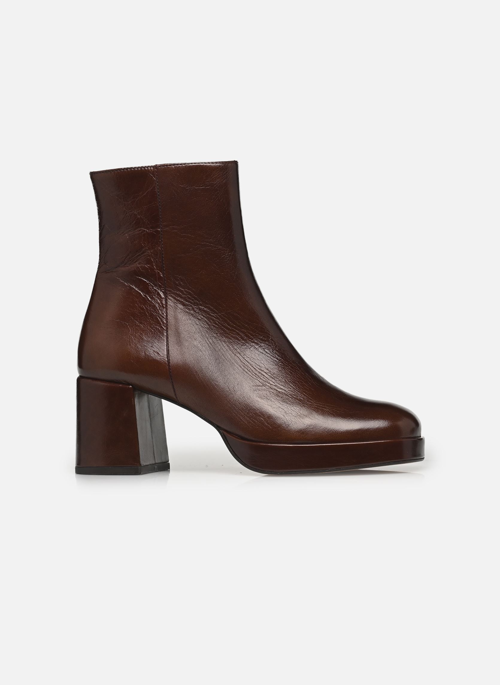 Bottines et boots VANVES femme marron Jonak Bottines et boots VANVES femme marron MARRON
