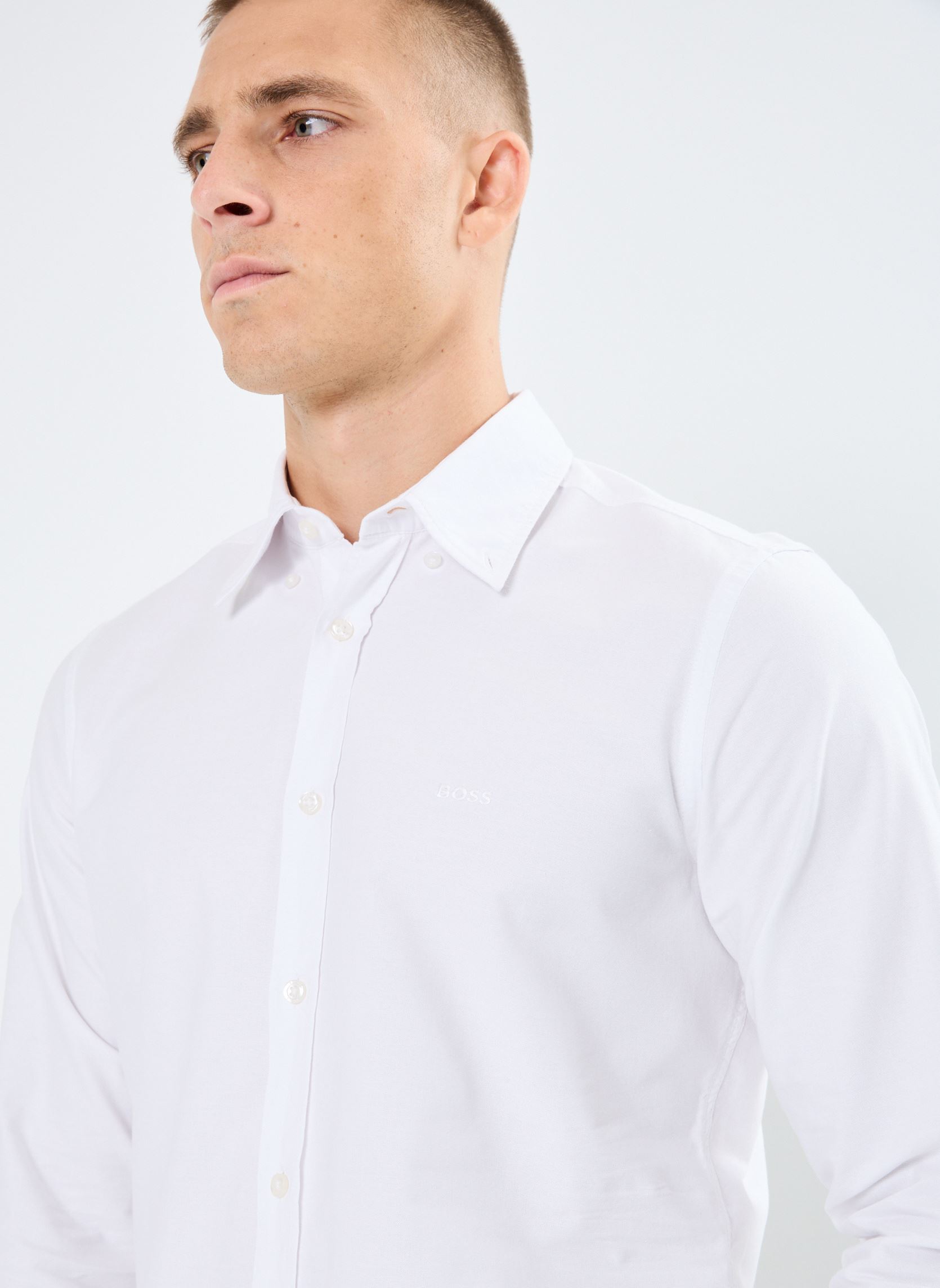 Chemises Rickert_M homme blanc BOSS Chemises Rickert_M homme blanc 100-WHITE