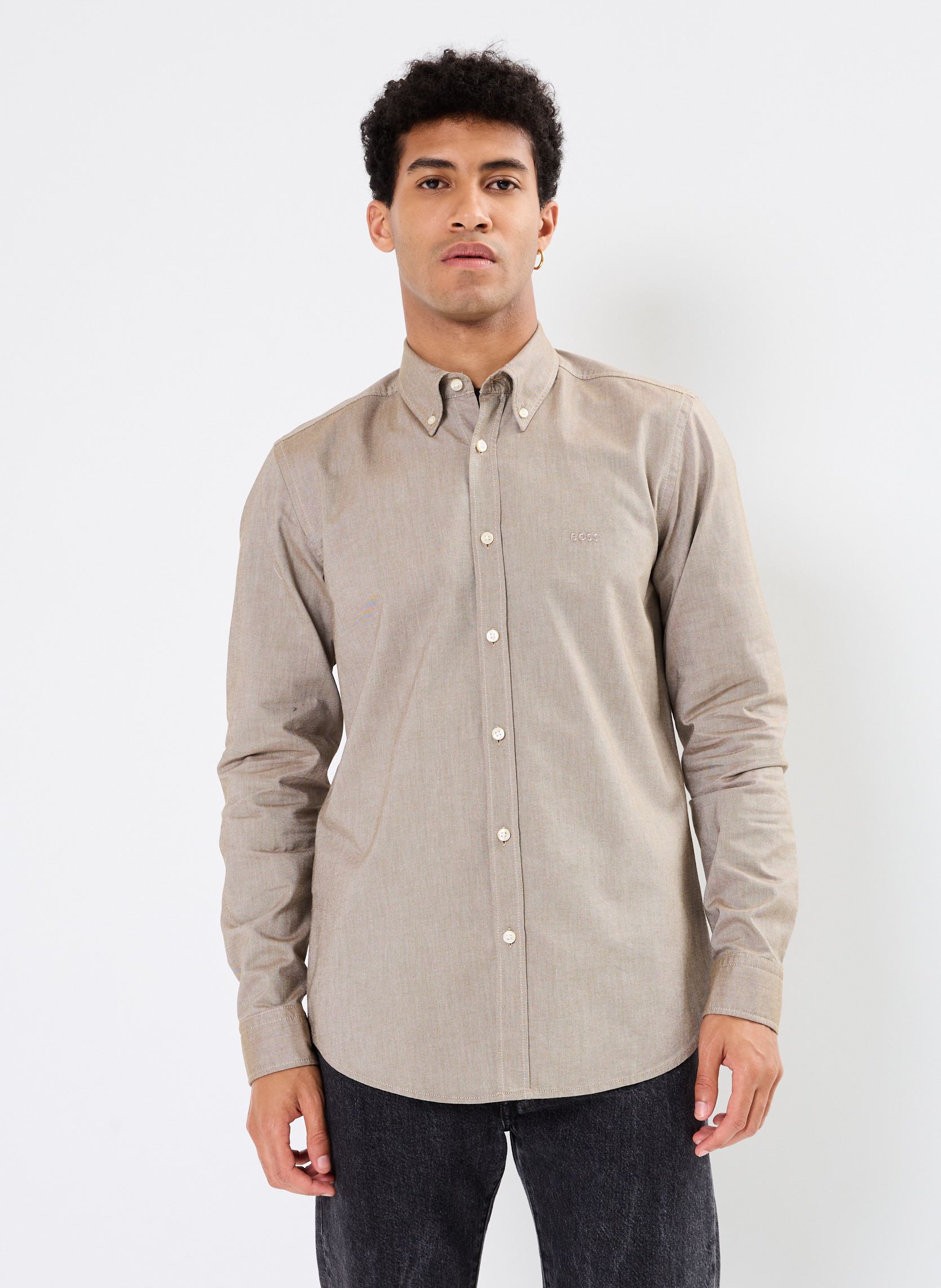 Chemise BOSS Chemise homme coupe classique en coton oxford US