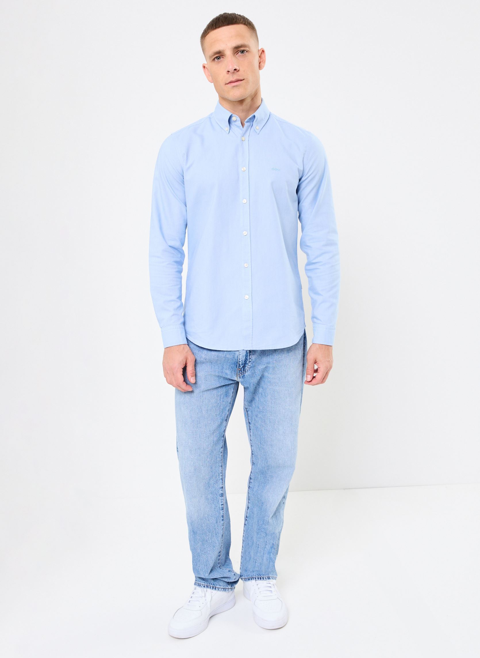 Chemises Rickert_M homme bleu BOSS Chemises Rickert_M homme bleu 460-OPEN BLUE