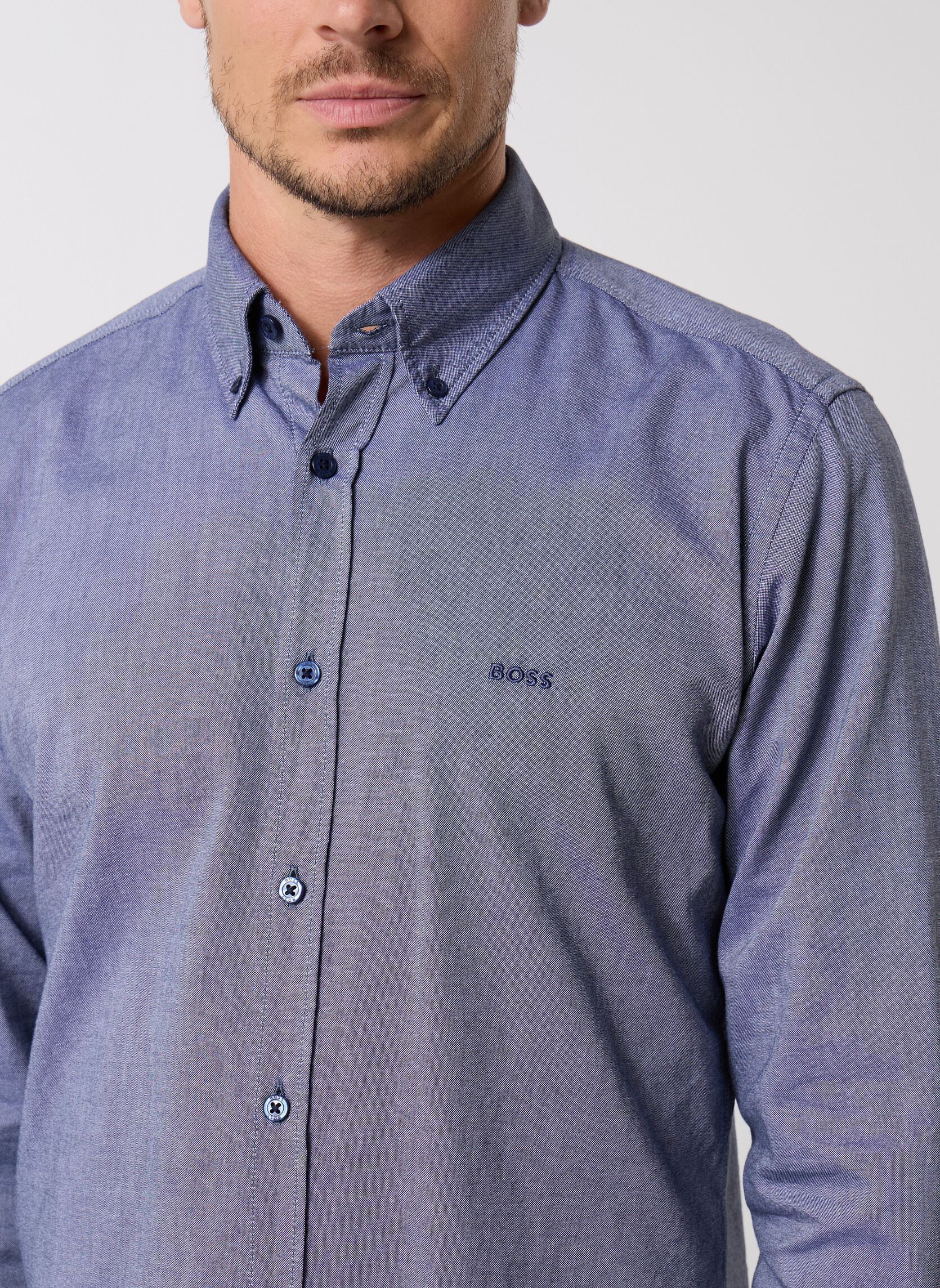 Chemises Rickert_M homme bleu BOSS Chemises Rickert_M homme bleu 418