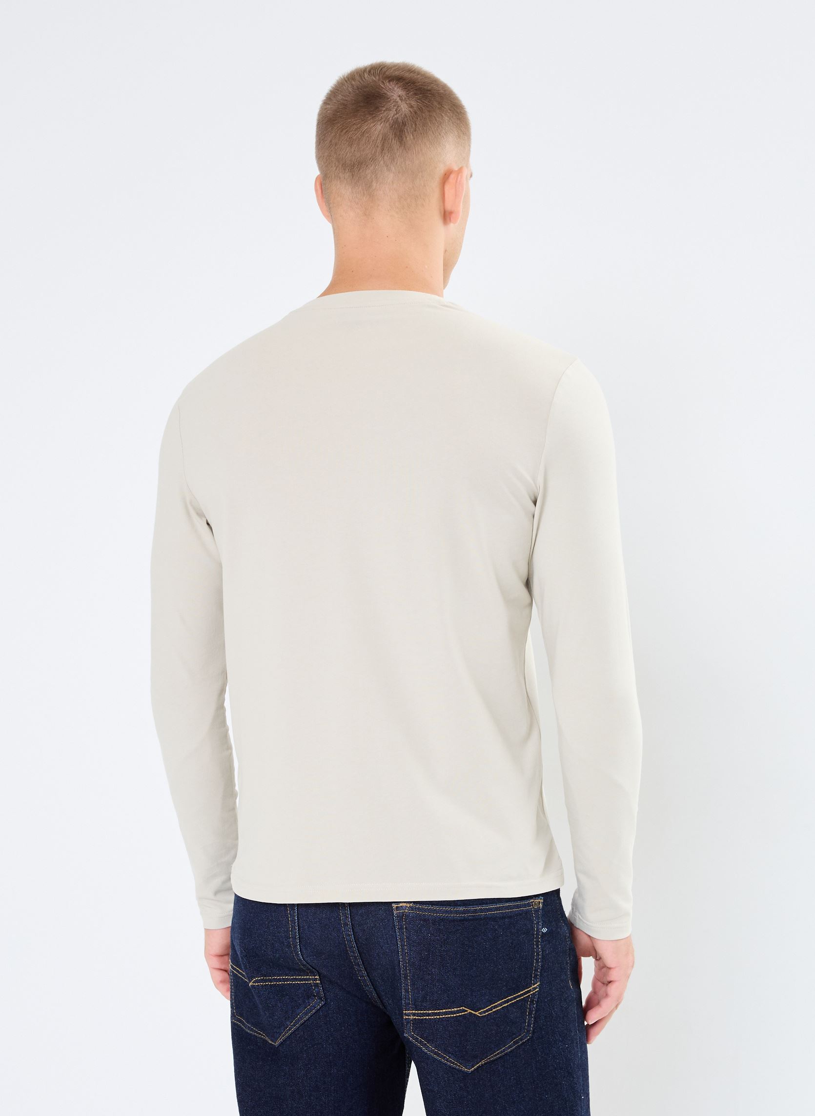 Langarm-T-Shirts TChark herren beige BOSS Langarm-T-Shirts TChark herren beige 271-LIGHT BEIGE