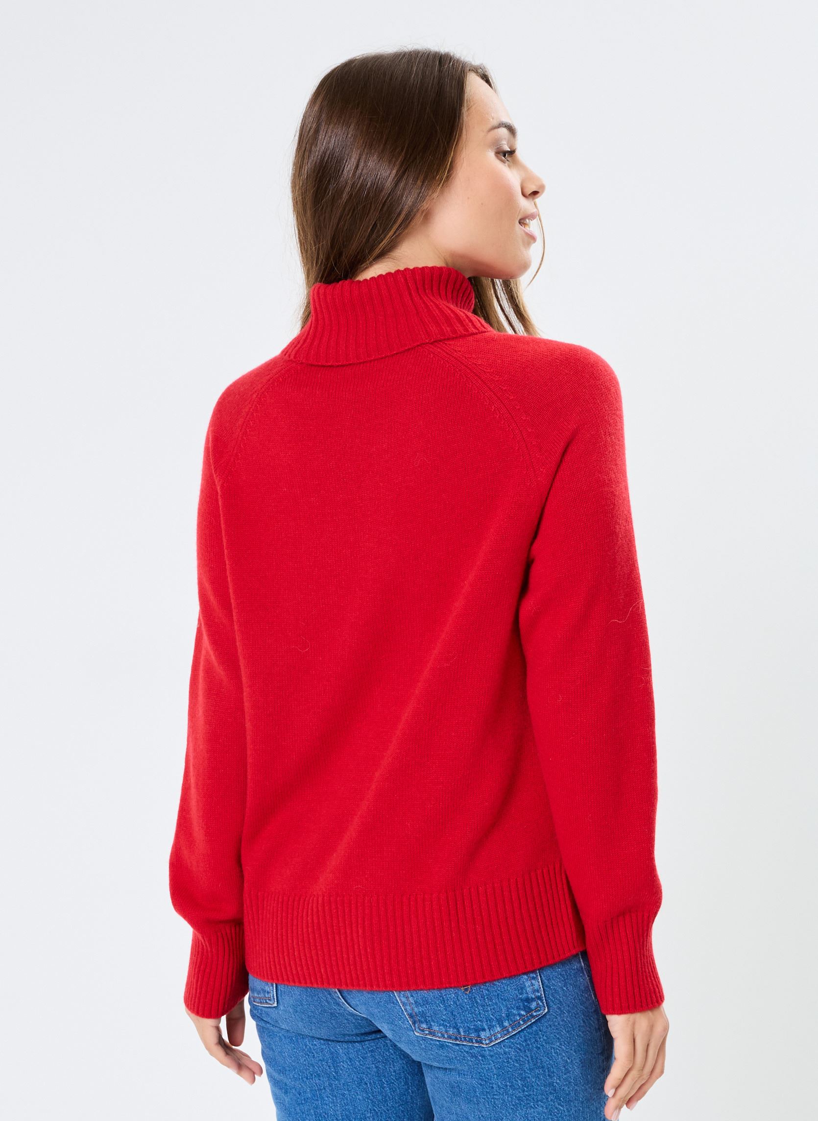 Pullover MONROE laine damen rot Georgia Rose Pullover MONROE laine damen rot ROUGE