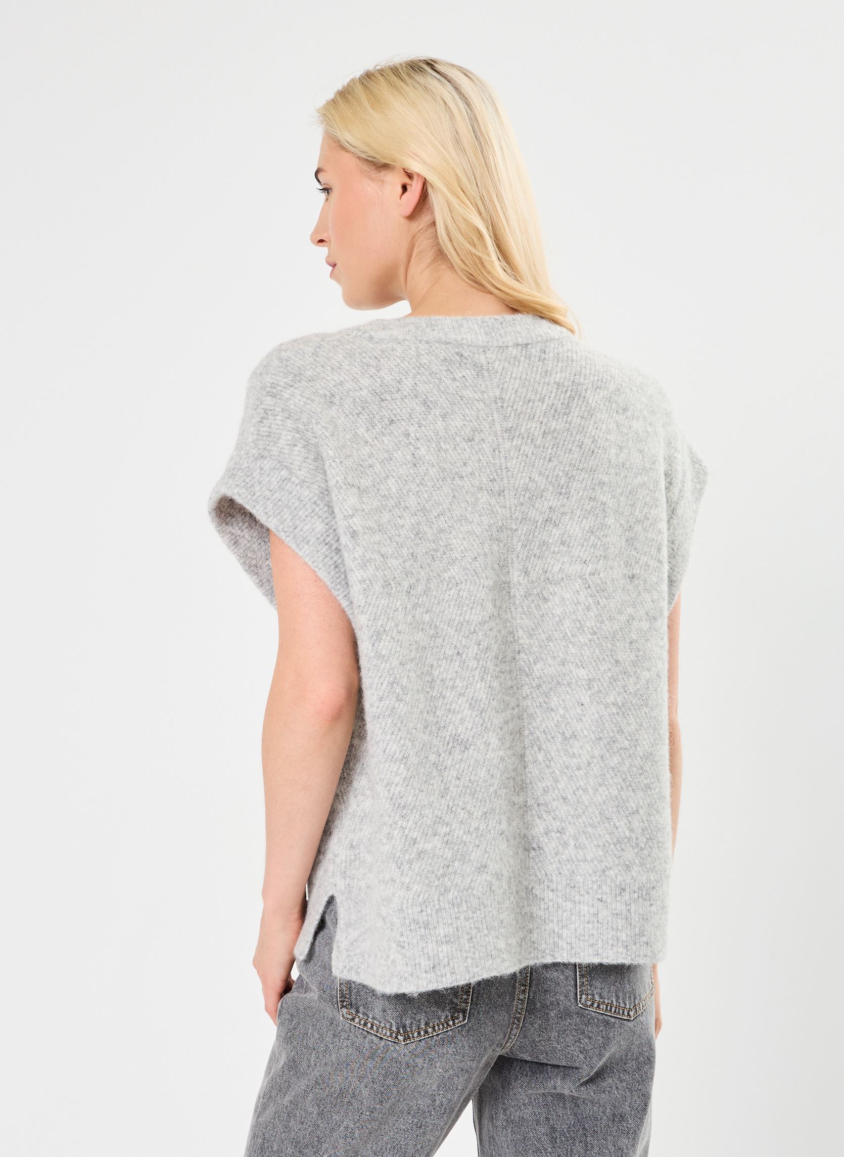 Pulls MILANO laine femme gris Georgia Rose Pulls MILANO laine femme gris Gris perle