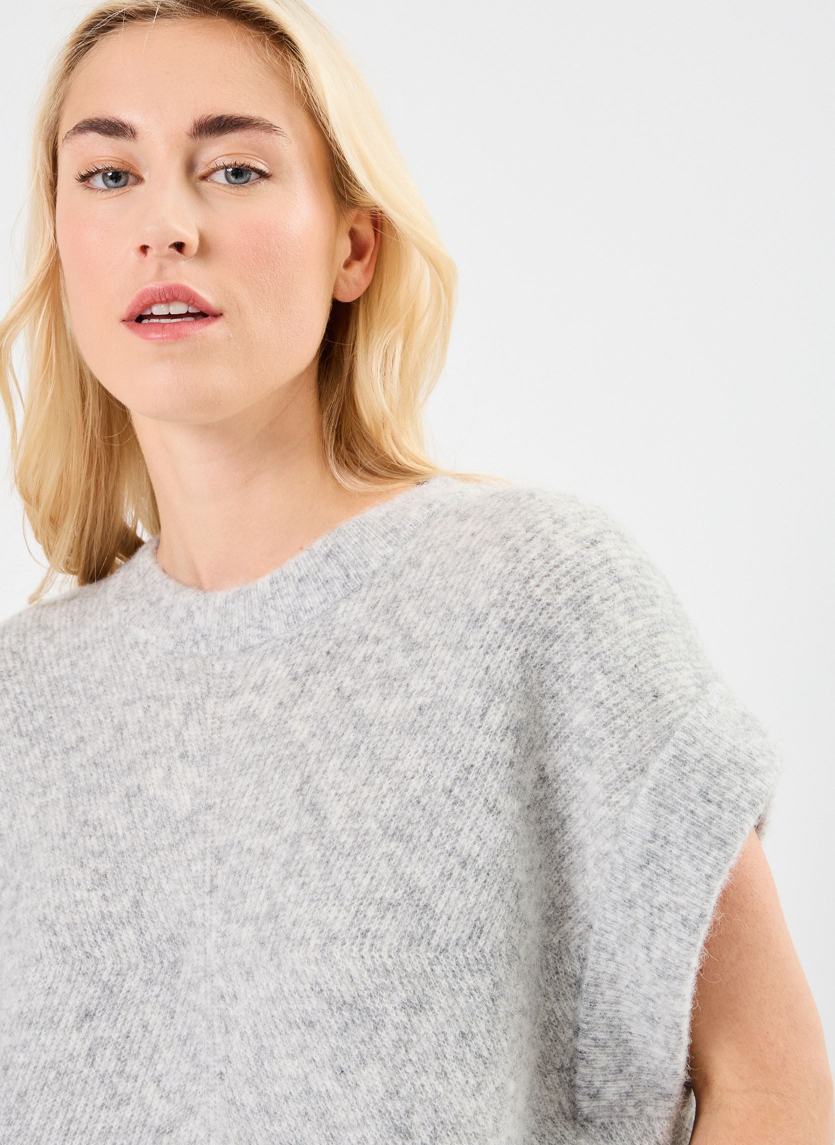 Pulls MILANO laine femme gris Georgia Rose Pulls MILANO laine femme gris Gris perle